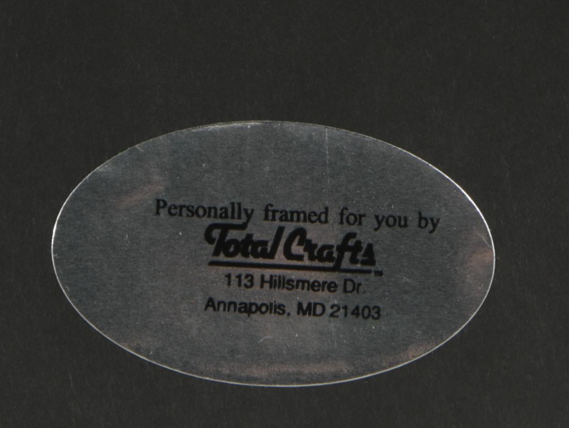 Anton Wang Gouache Painting on Silk of a Peony