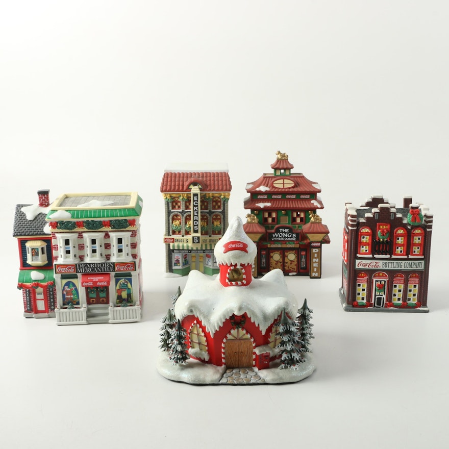 Coca-Cola "Town Square Collection" Buildings