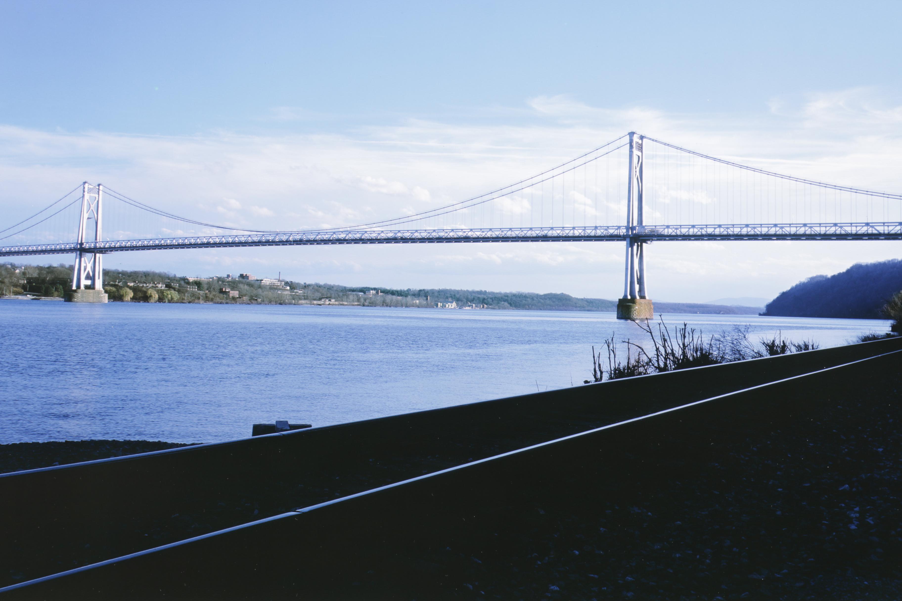 Digital Photograph of Suspension Bridge