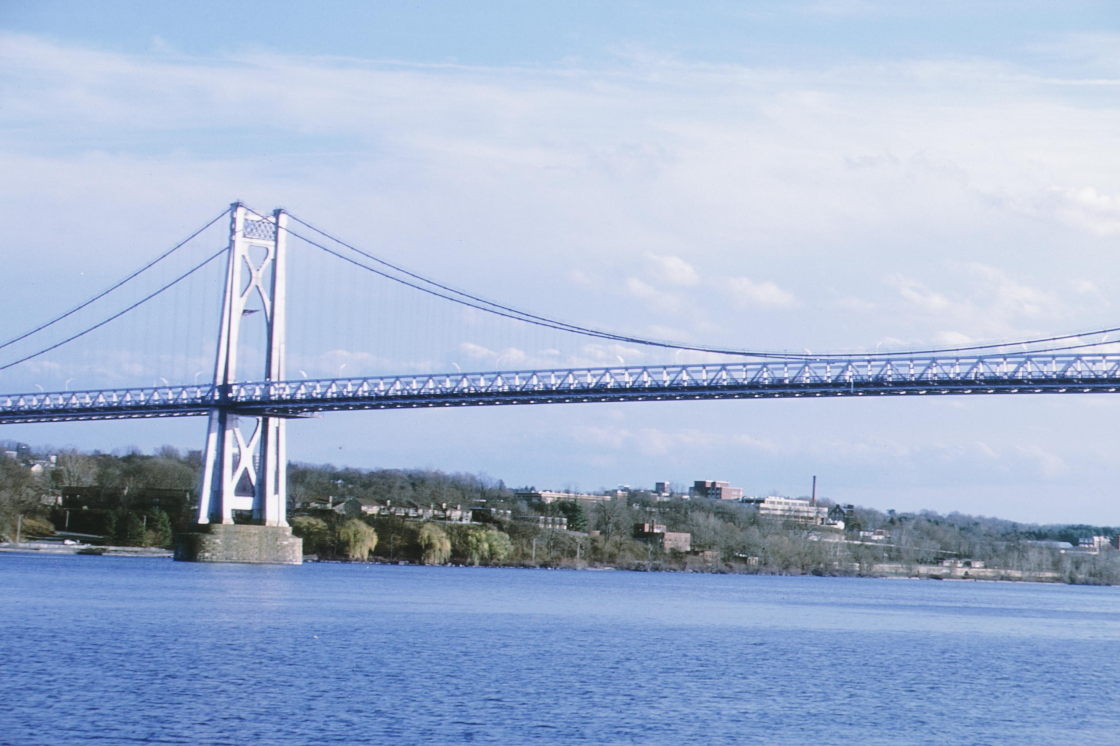 Digital Photograph of Suspension Bridge