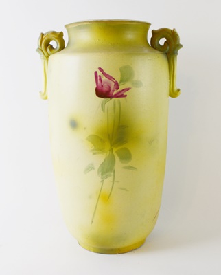 Vintage Japanese Hand-Painted Porcelain Vase