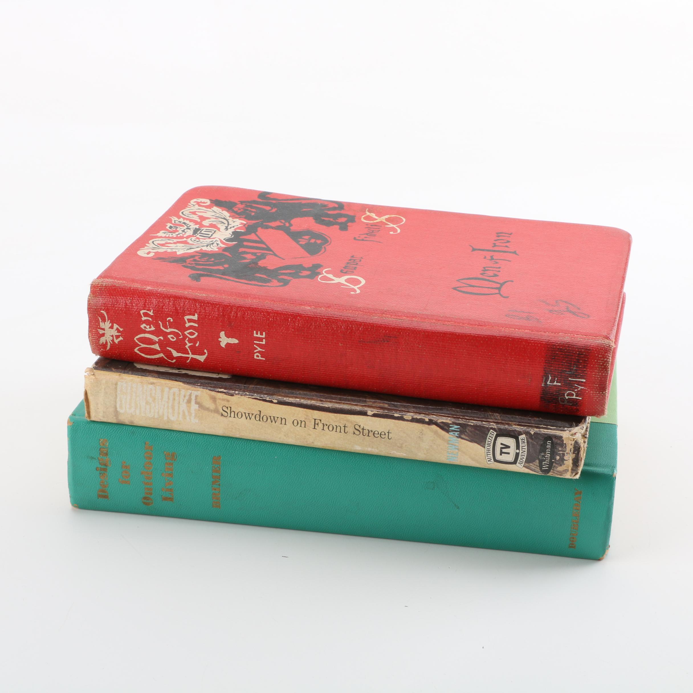 1919 "Men of Iron" by Howard Pyle and Other Books