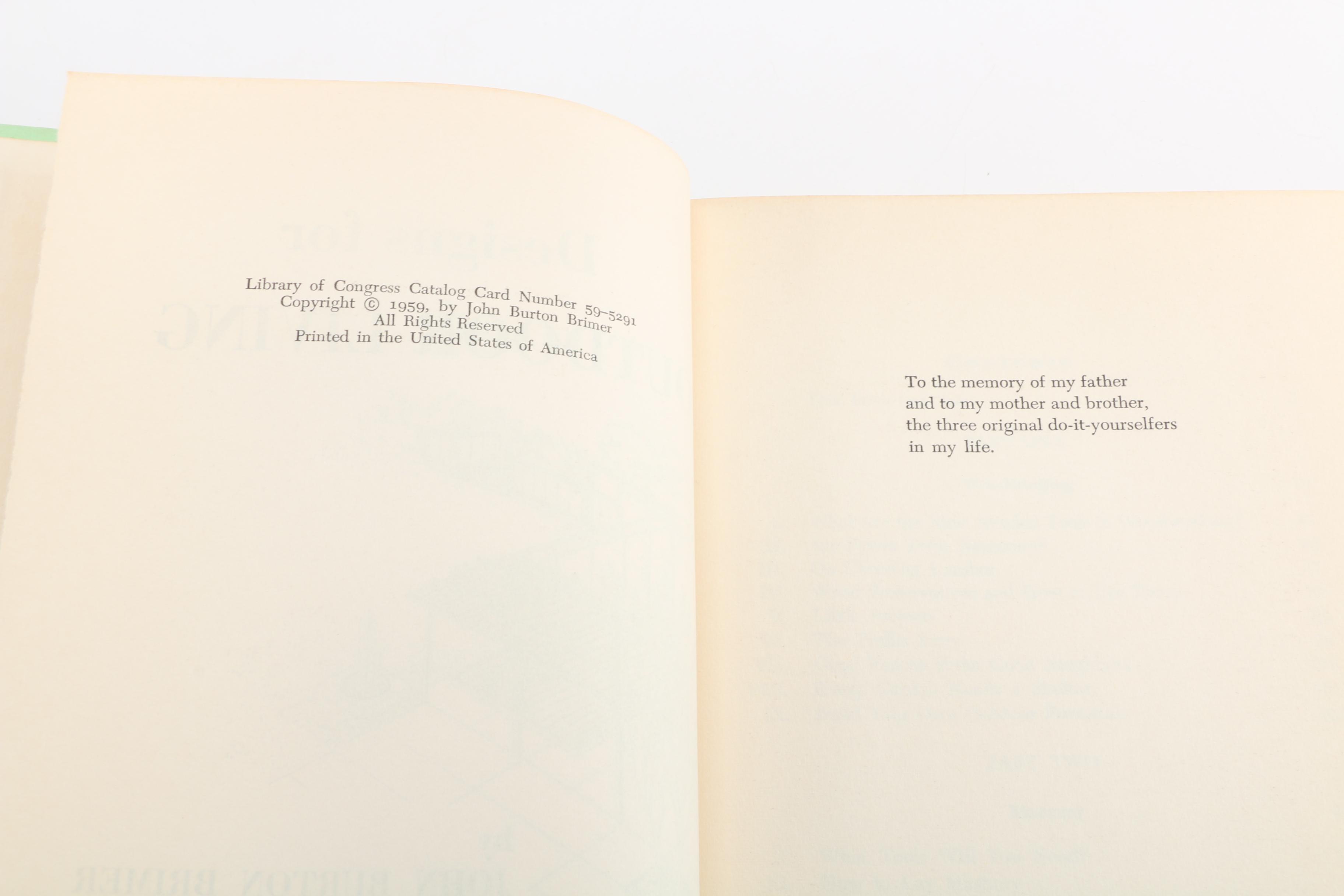 1919 "Men of Iron" by Howard Pyle and Other Books