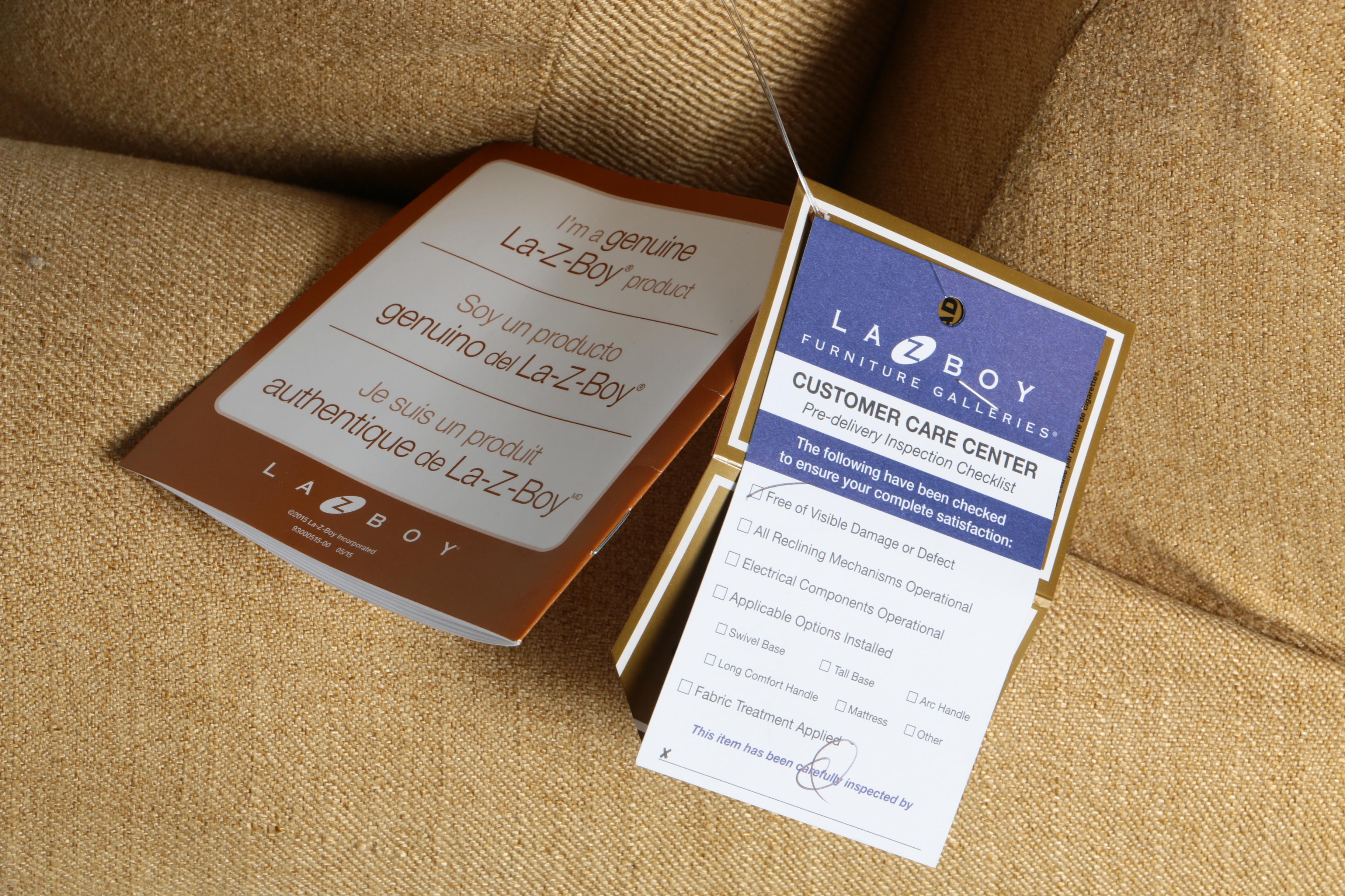 Tan Sleeper Sofa by La-Z-Boy