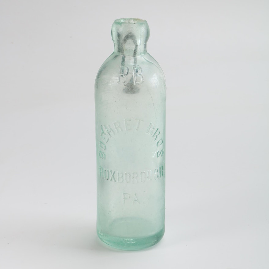 Vintage Boehret Bros Roxborough Bottle