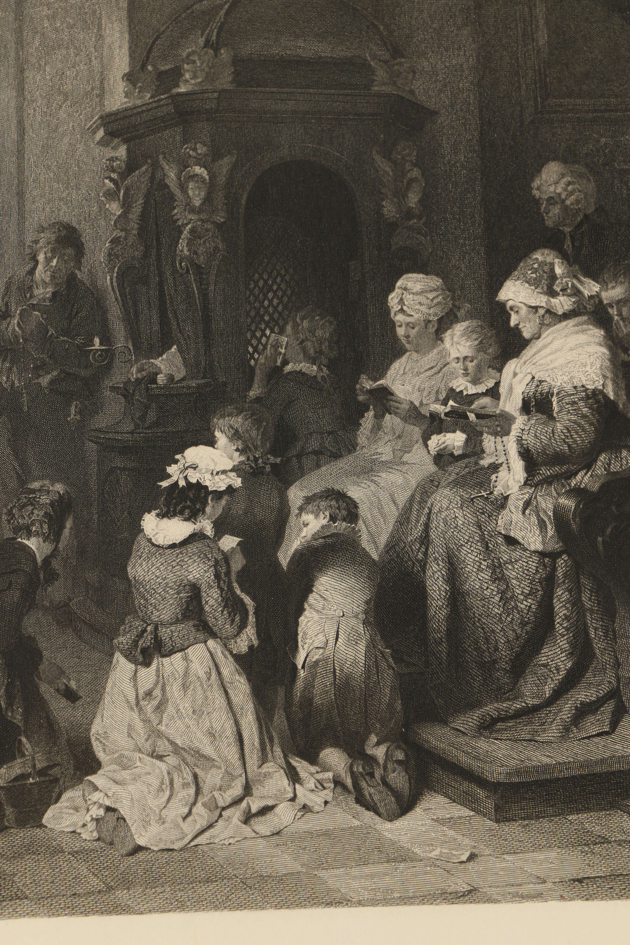 Engravings After Rubens, van Mieris, Kaulbach and Spangenberg Paintings