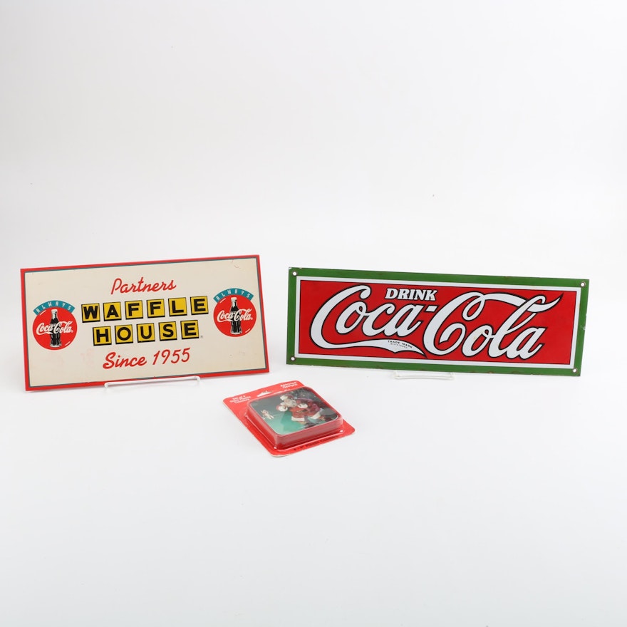 Coca-Cola Collectibles and Signs