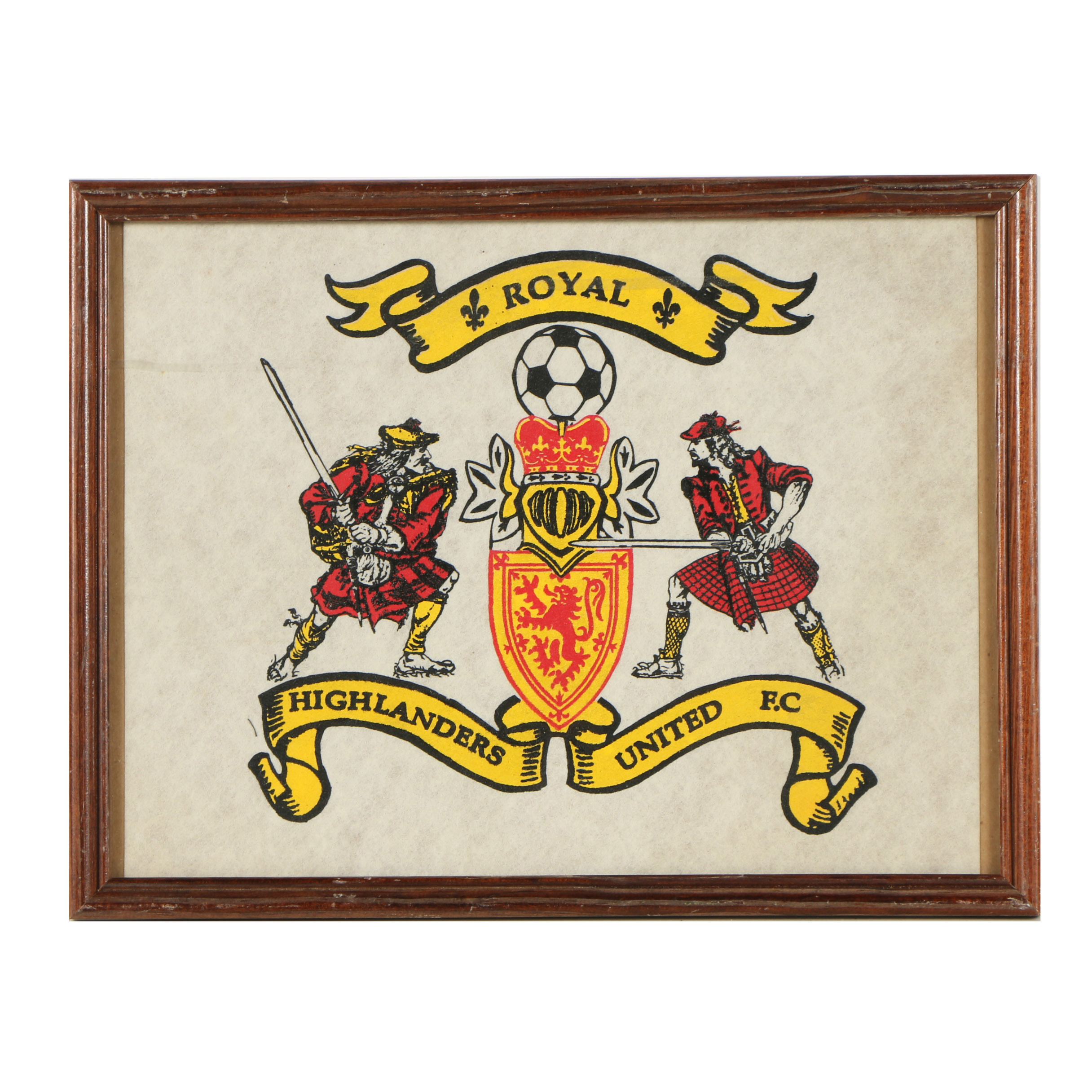 Serigraph "Royal Highlanders United F.C."
