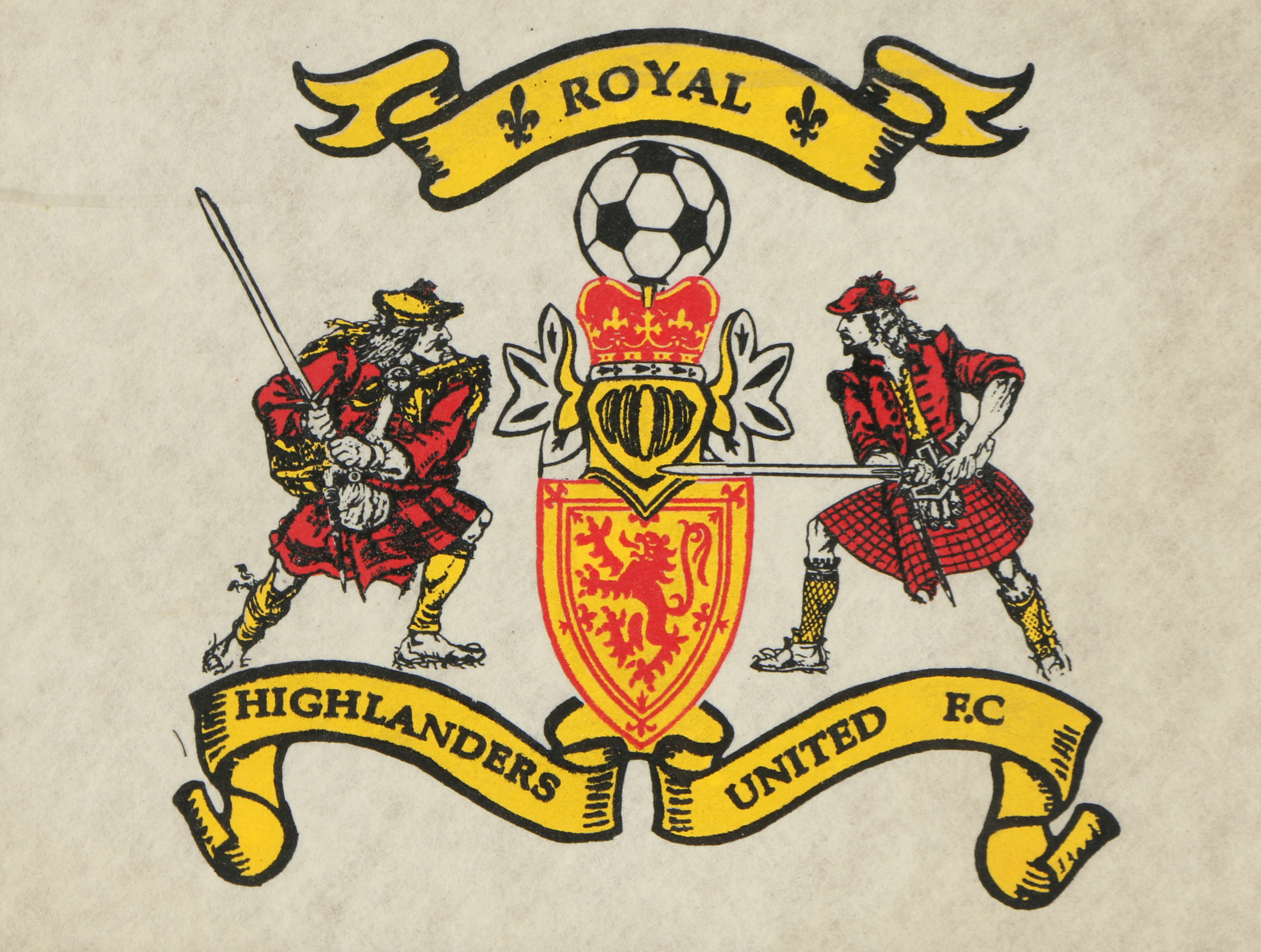 Serigraph "Royal Highlanders United F.C."