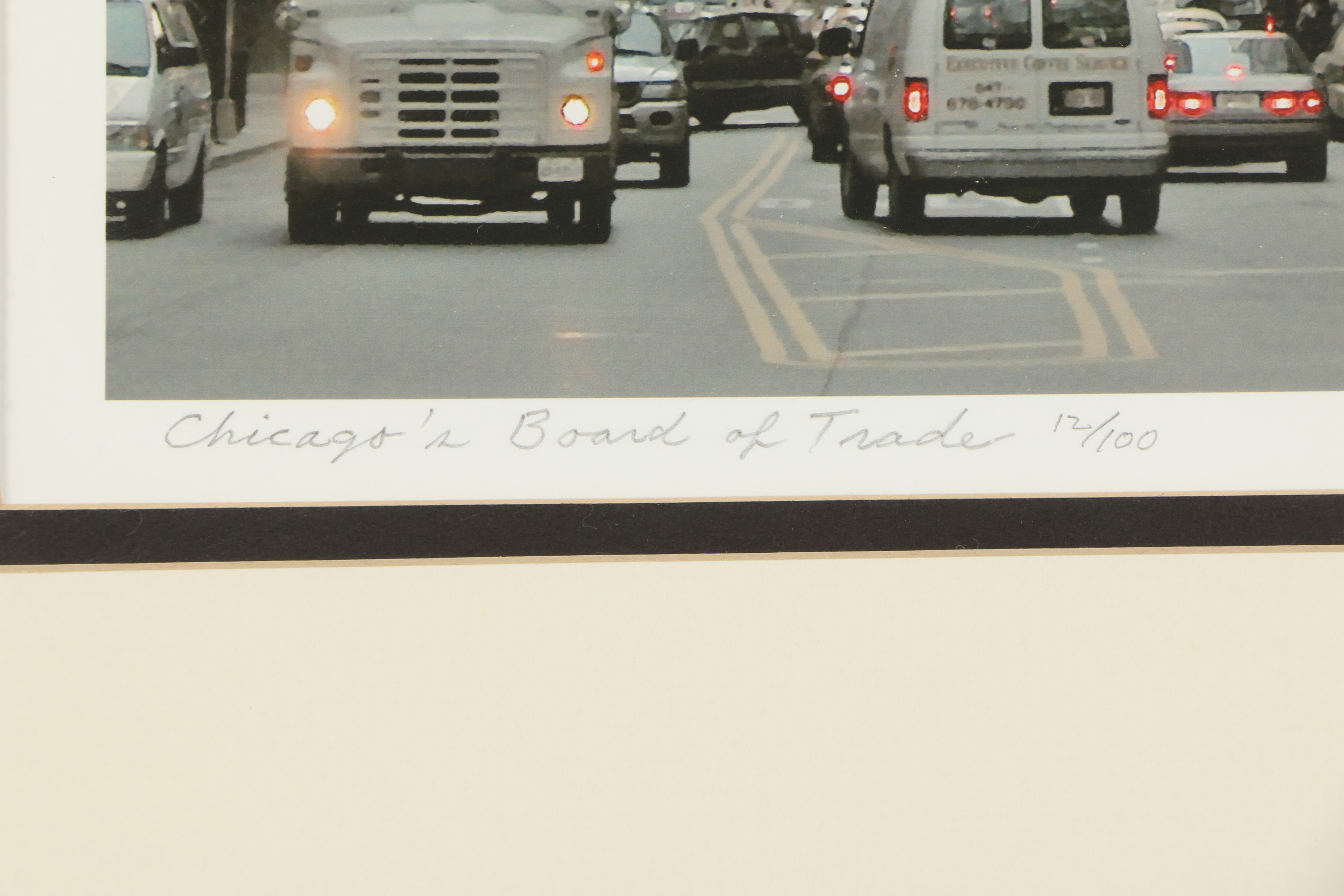 James Wennersten Limited Edition Giclée "Chicago's Board of Trade"