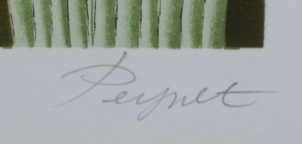 Raymond Peynet Signed Artist's Proof Lithograph "Lovers"