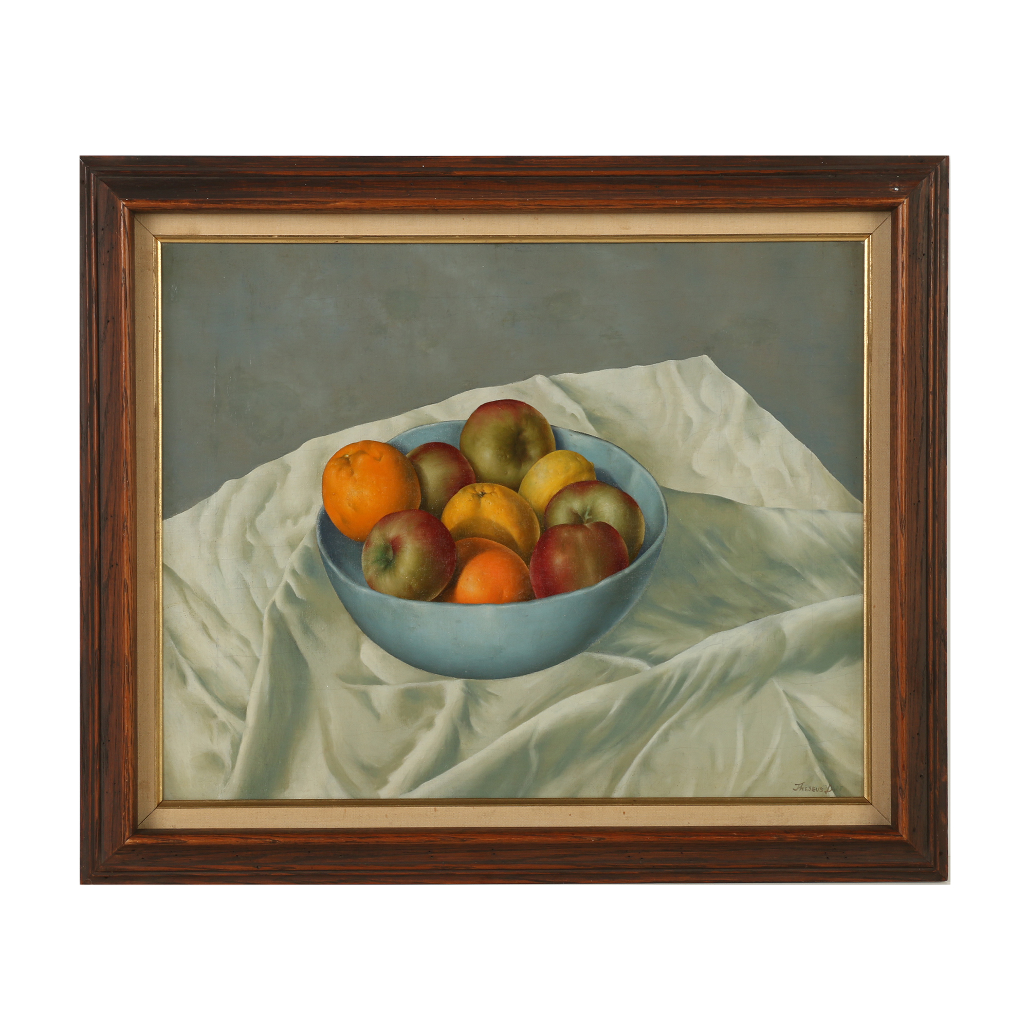 Preseus D. Oil Painting "Kitchen Still Life with Apples"