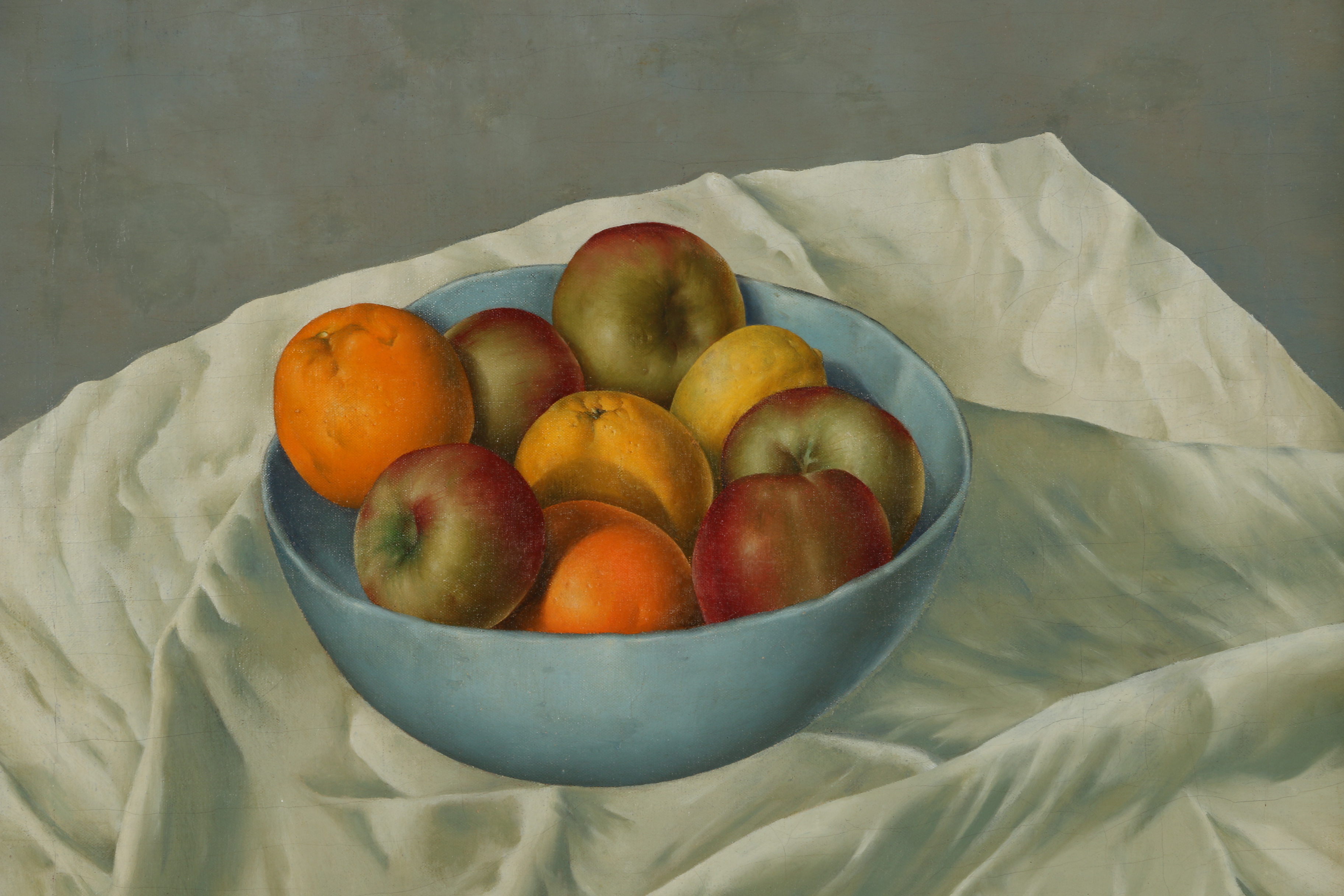 Preseus D. Oil Painting "Kitchen Still Life with Apples"