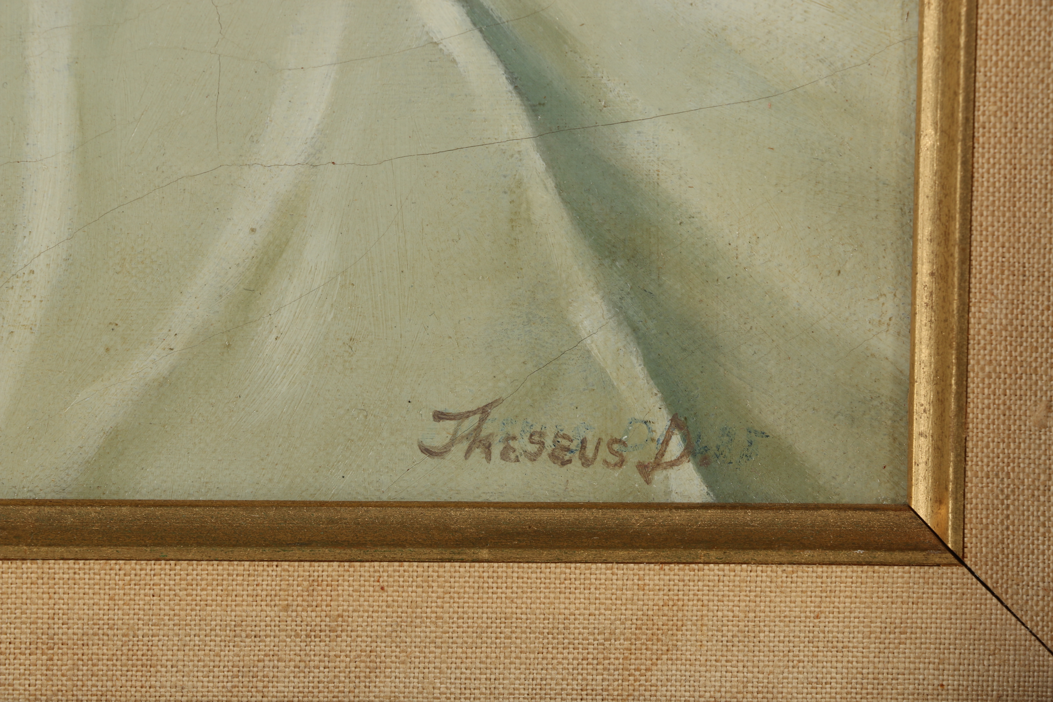 Preseus D. Oil Painting "Kitchen Still Life with Apples"