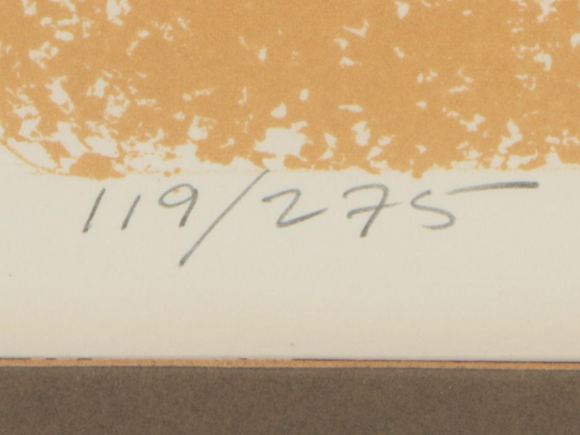 Keith de Carlo Lithograph of Horse