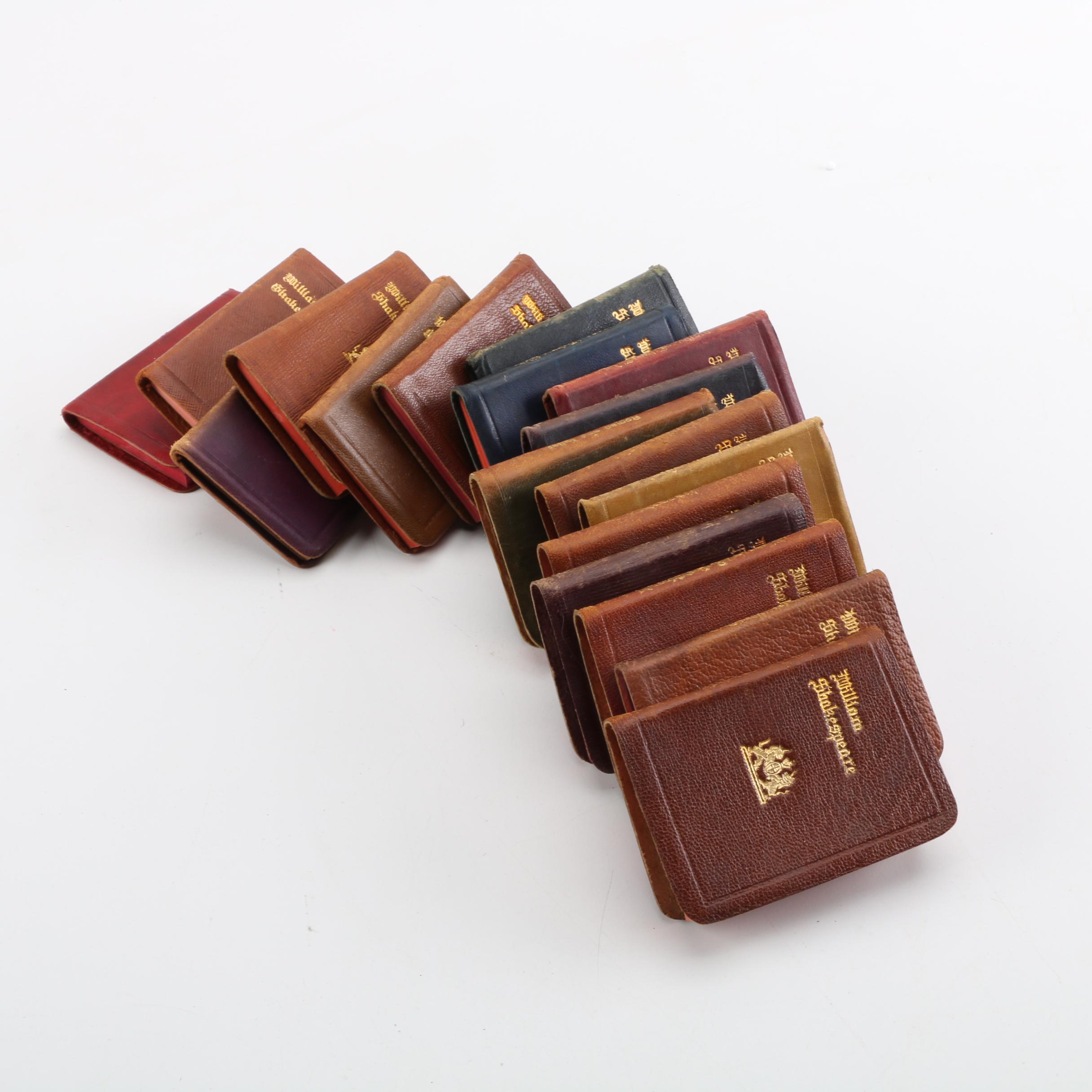 Vintage Miniature William Shakespeare Books