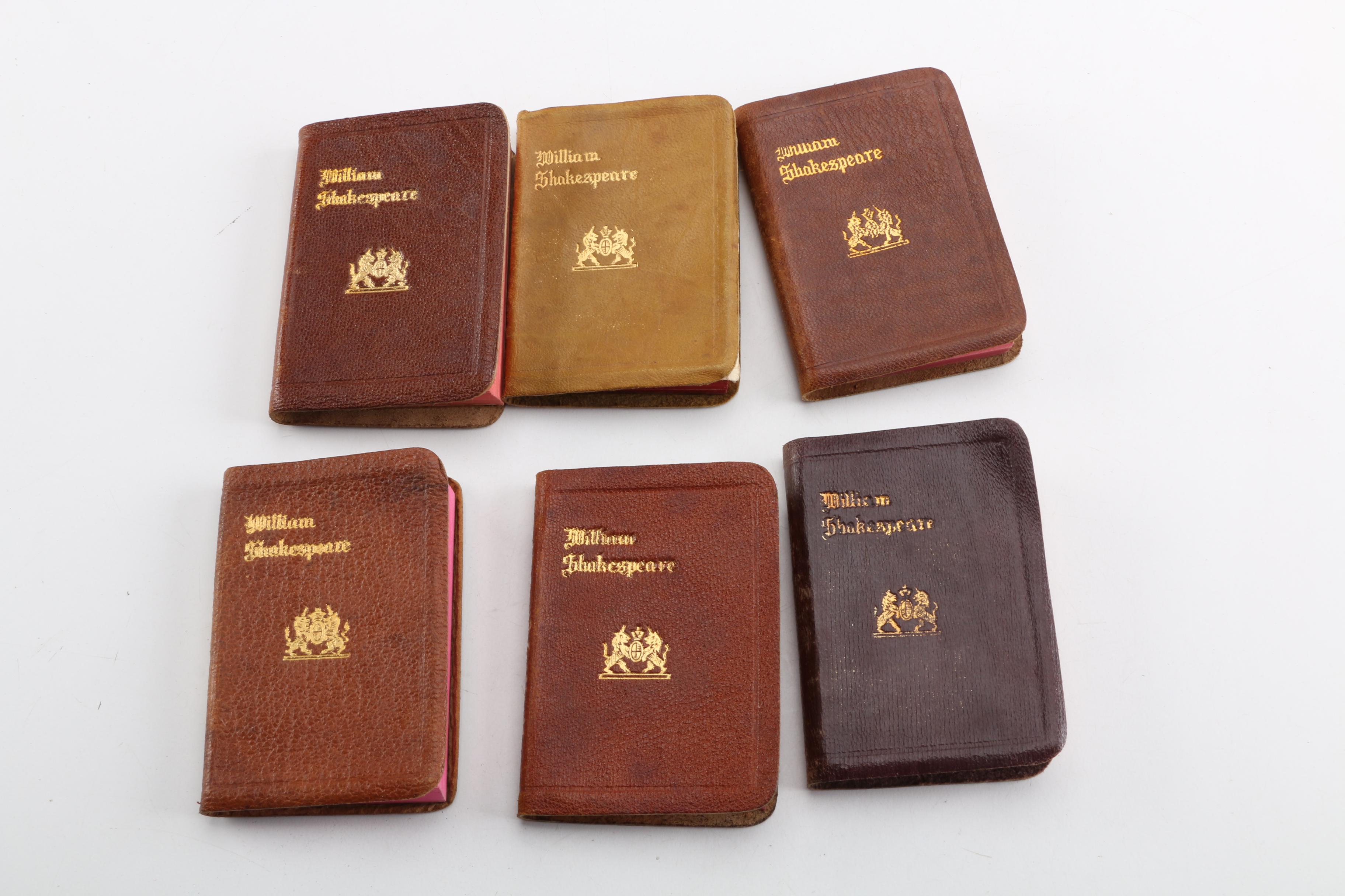 Vintage Miniature William Shakespeare Books