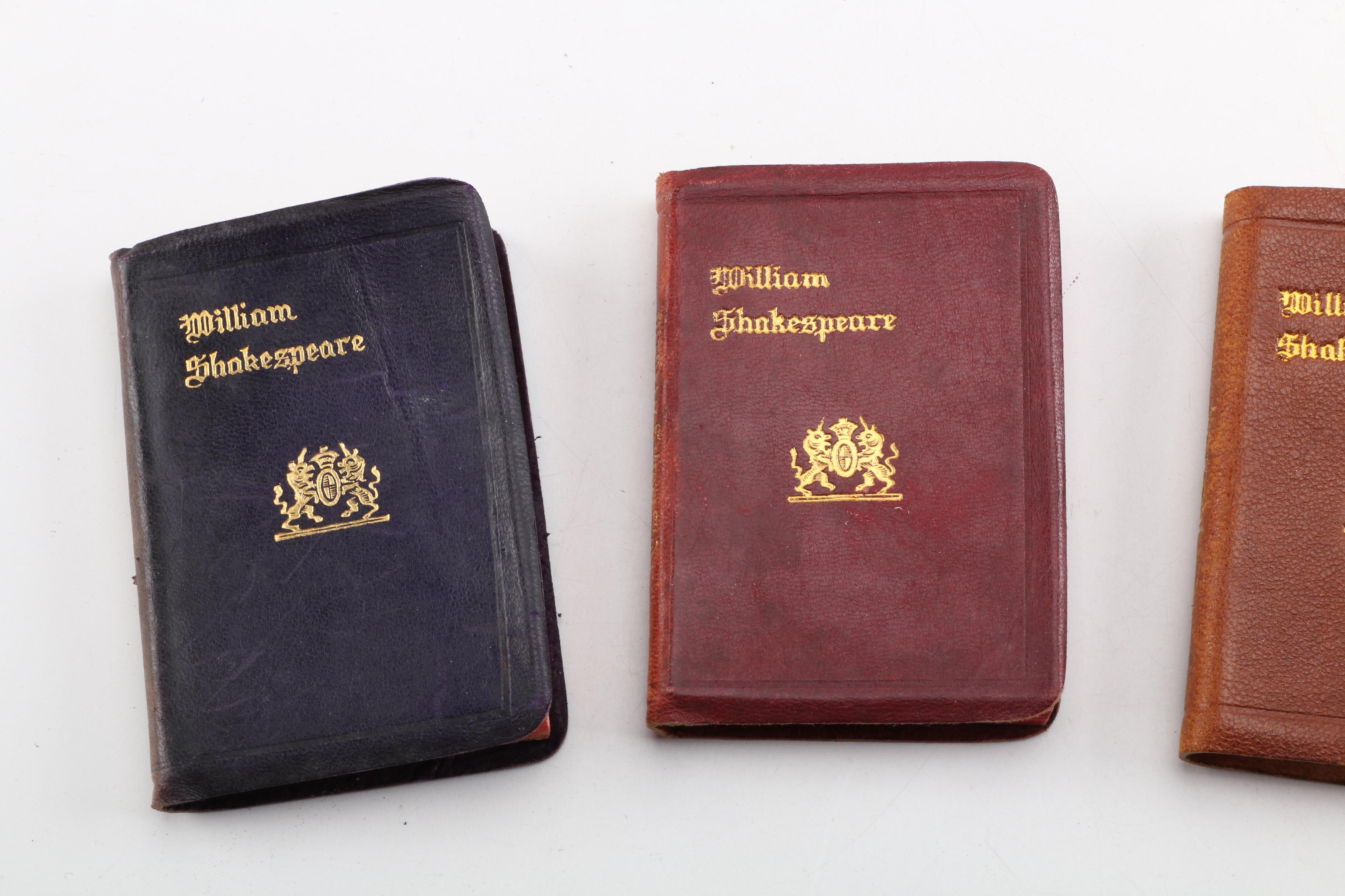 Vintage Miniature William Shakespeare Books