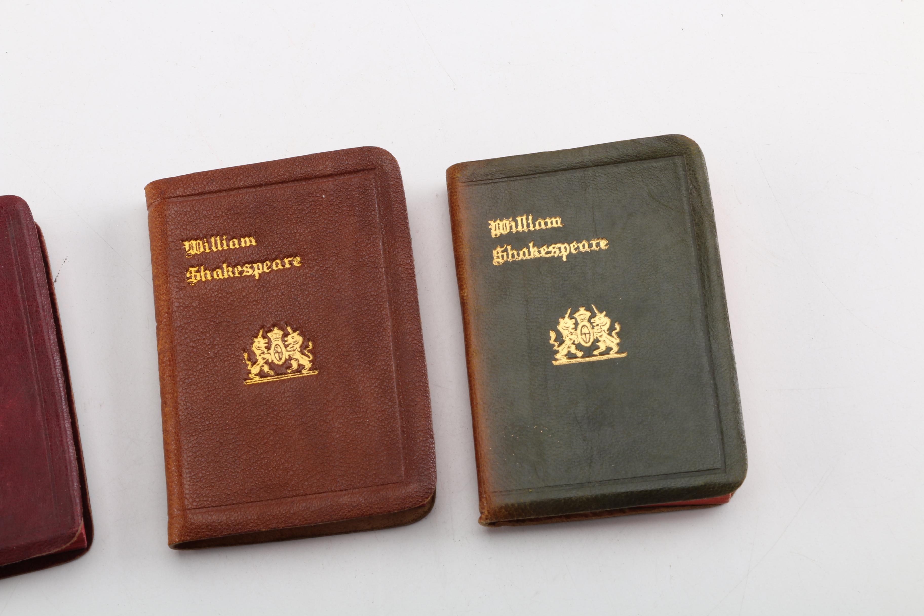 Vintage Miniature William Shakespeare Books