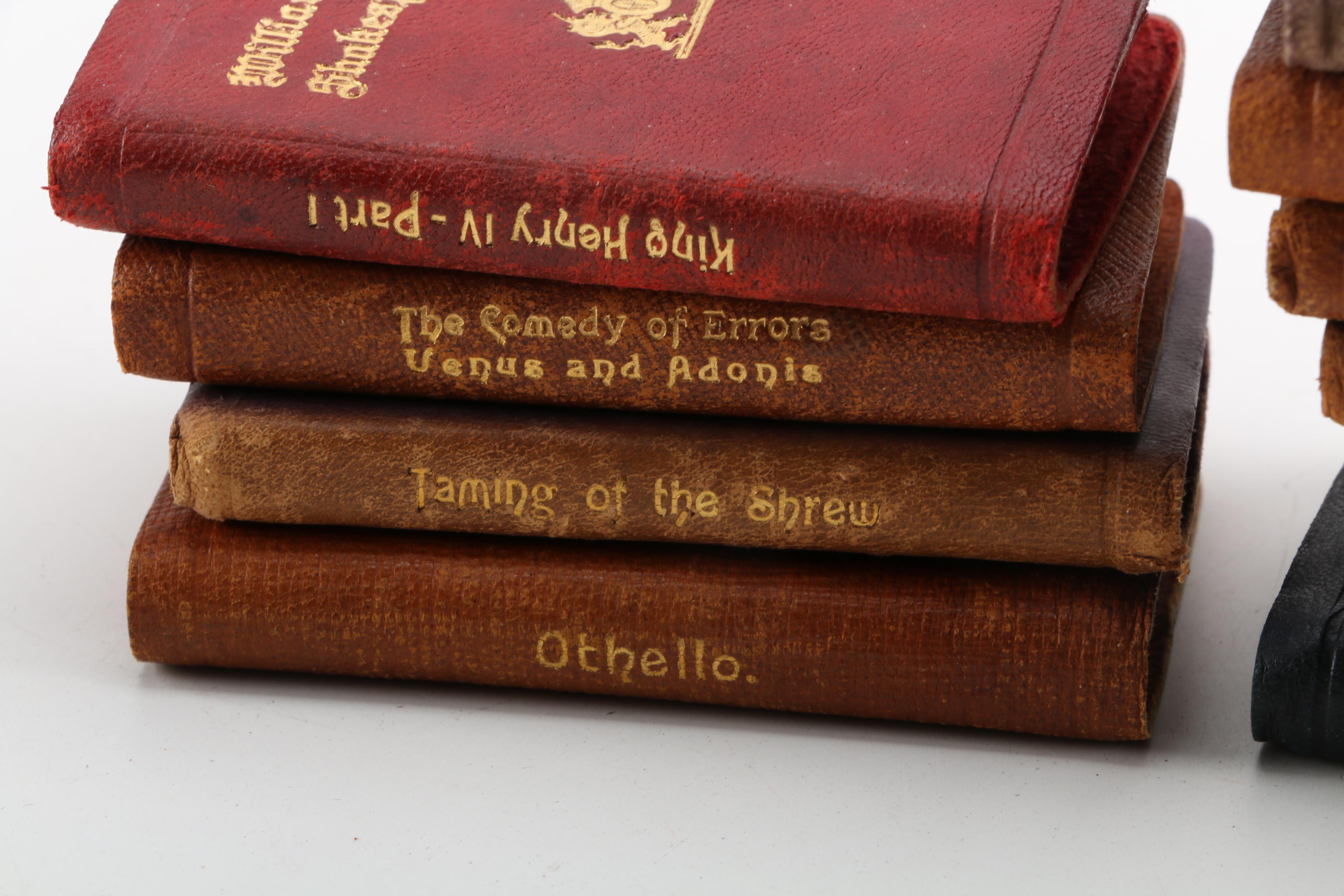 Vintage Miniature William Shakespeare Books