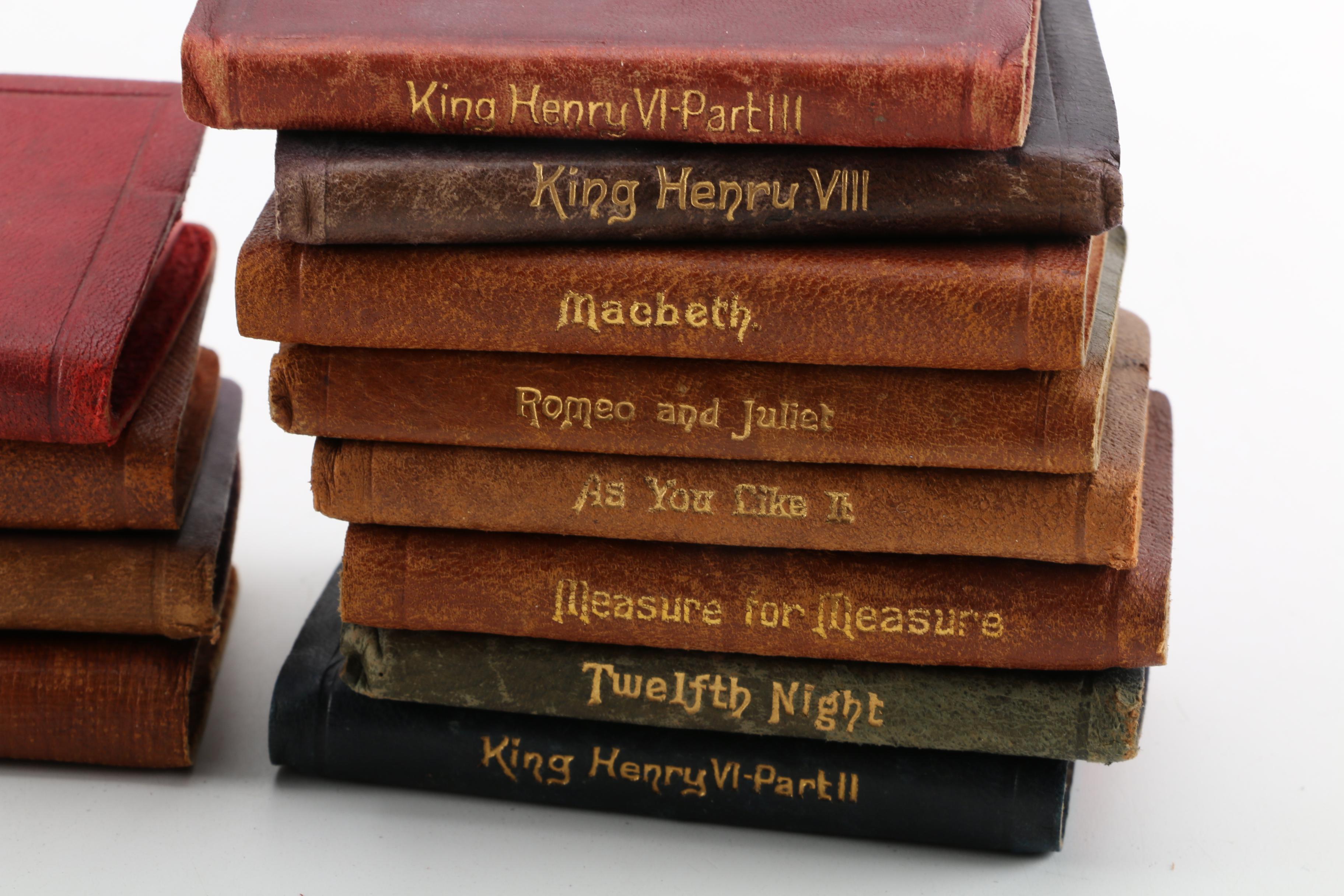 Vintage Miniature William Shakespeare Books