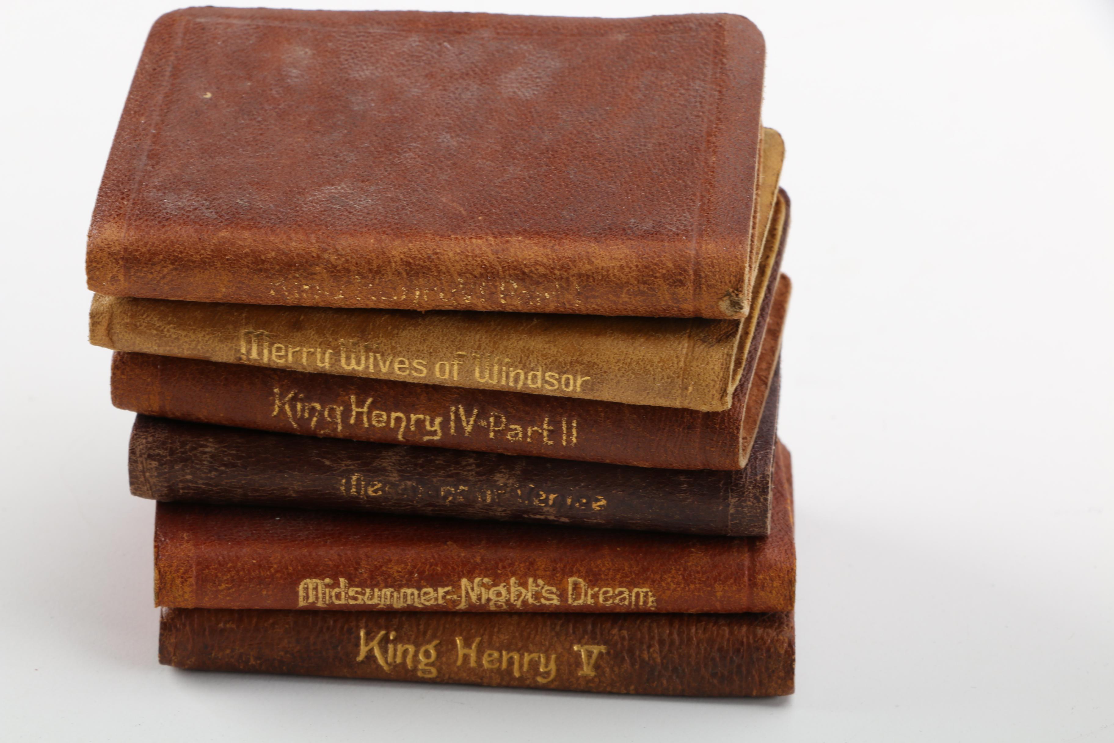Vintage Miniature William Shakespeare Books