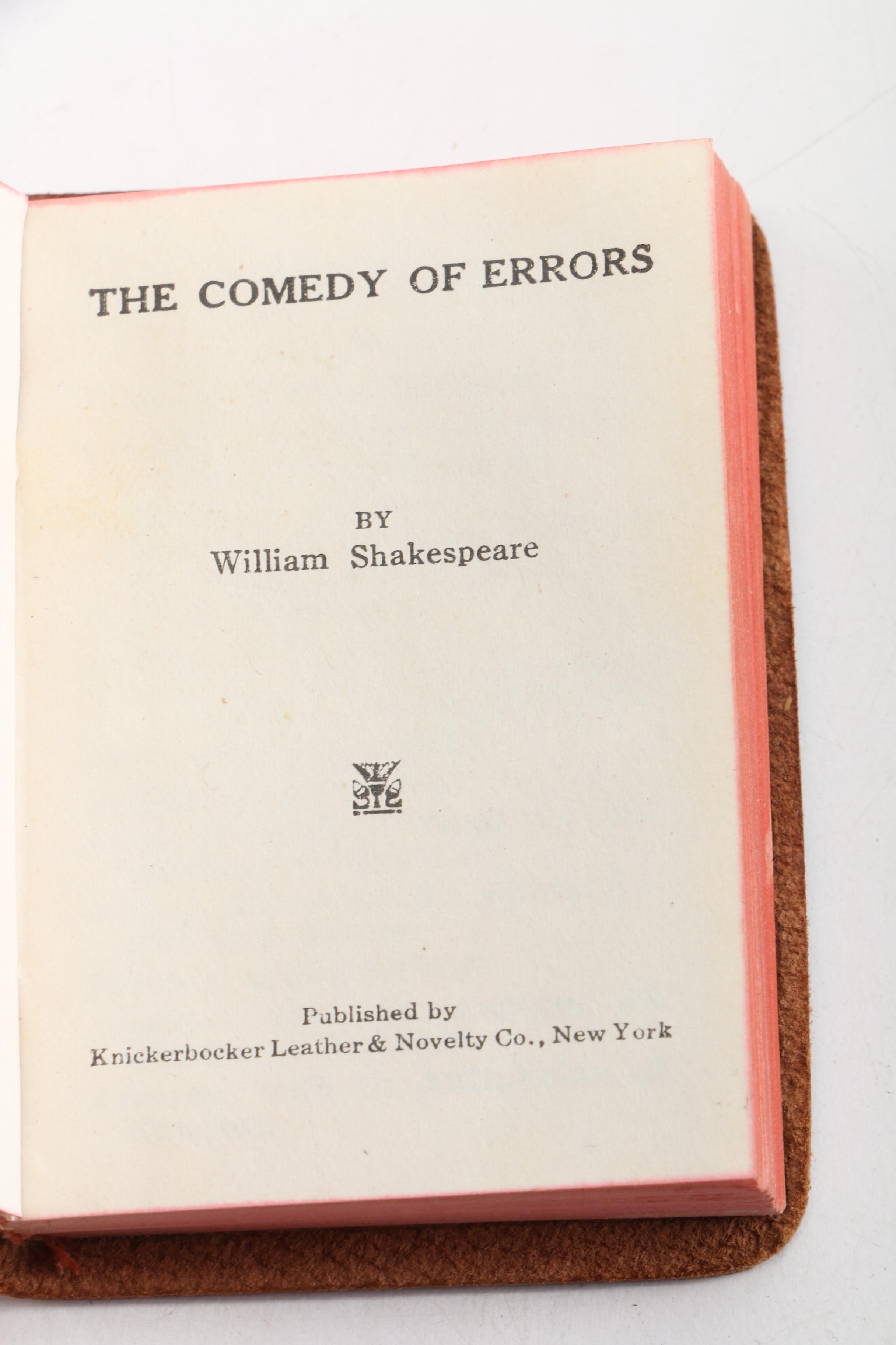 Vintage Miniature William Shakespeare Books