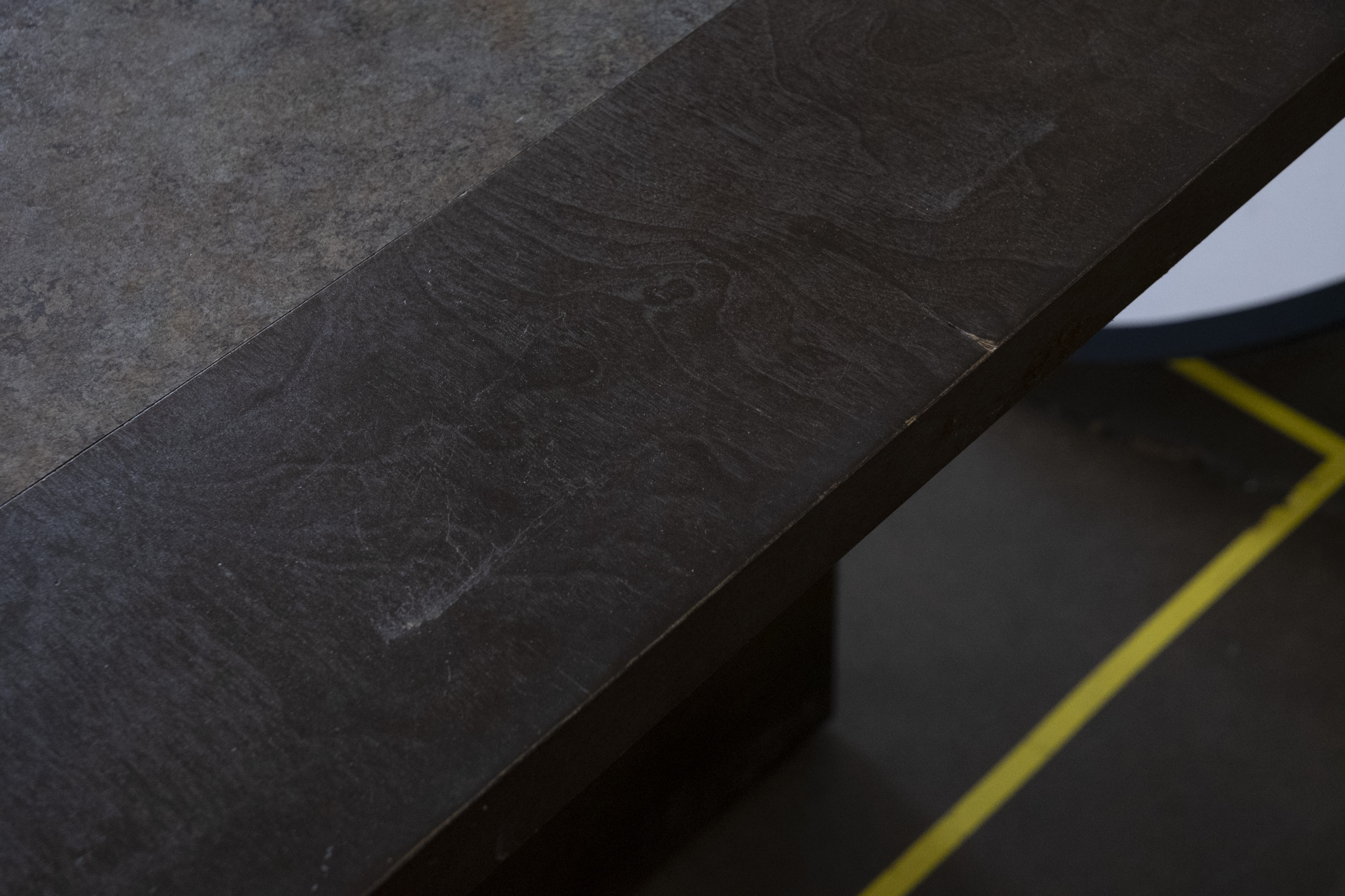 Faux Stone Top Dining Table