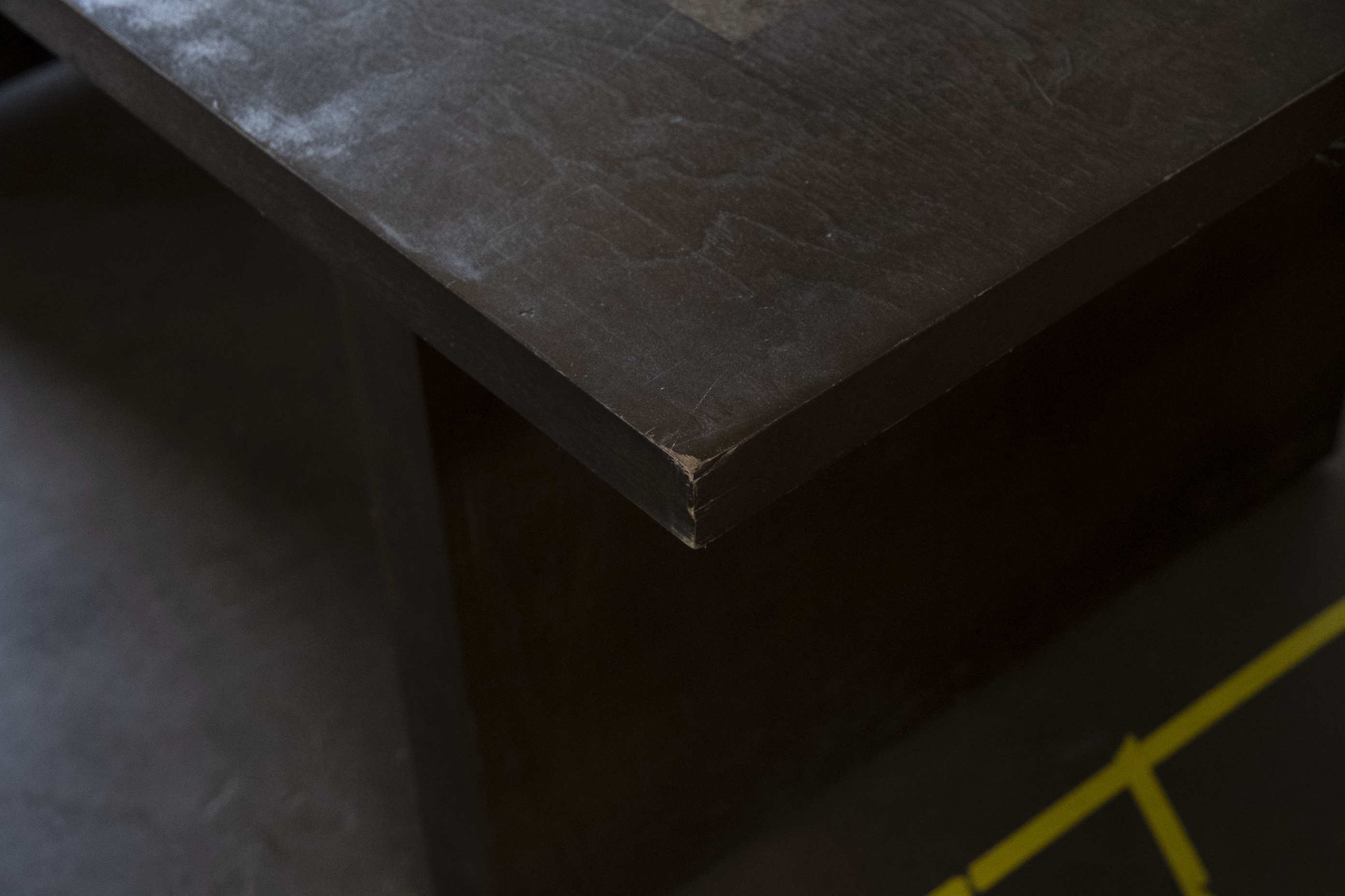 Faux Stone Top Dining Table