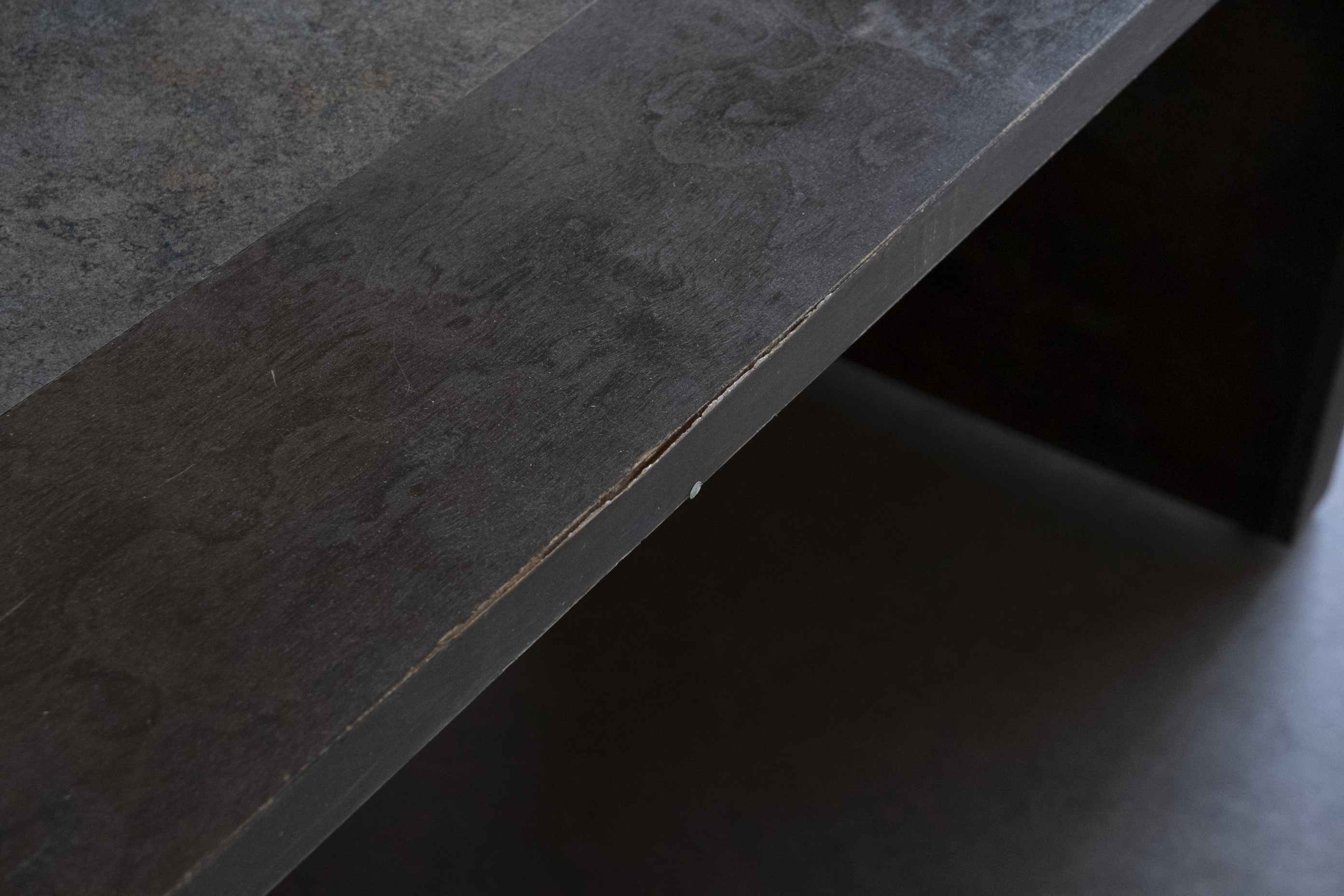 Faux Stone Top Dining Table