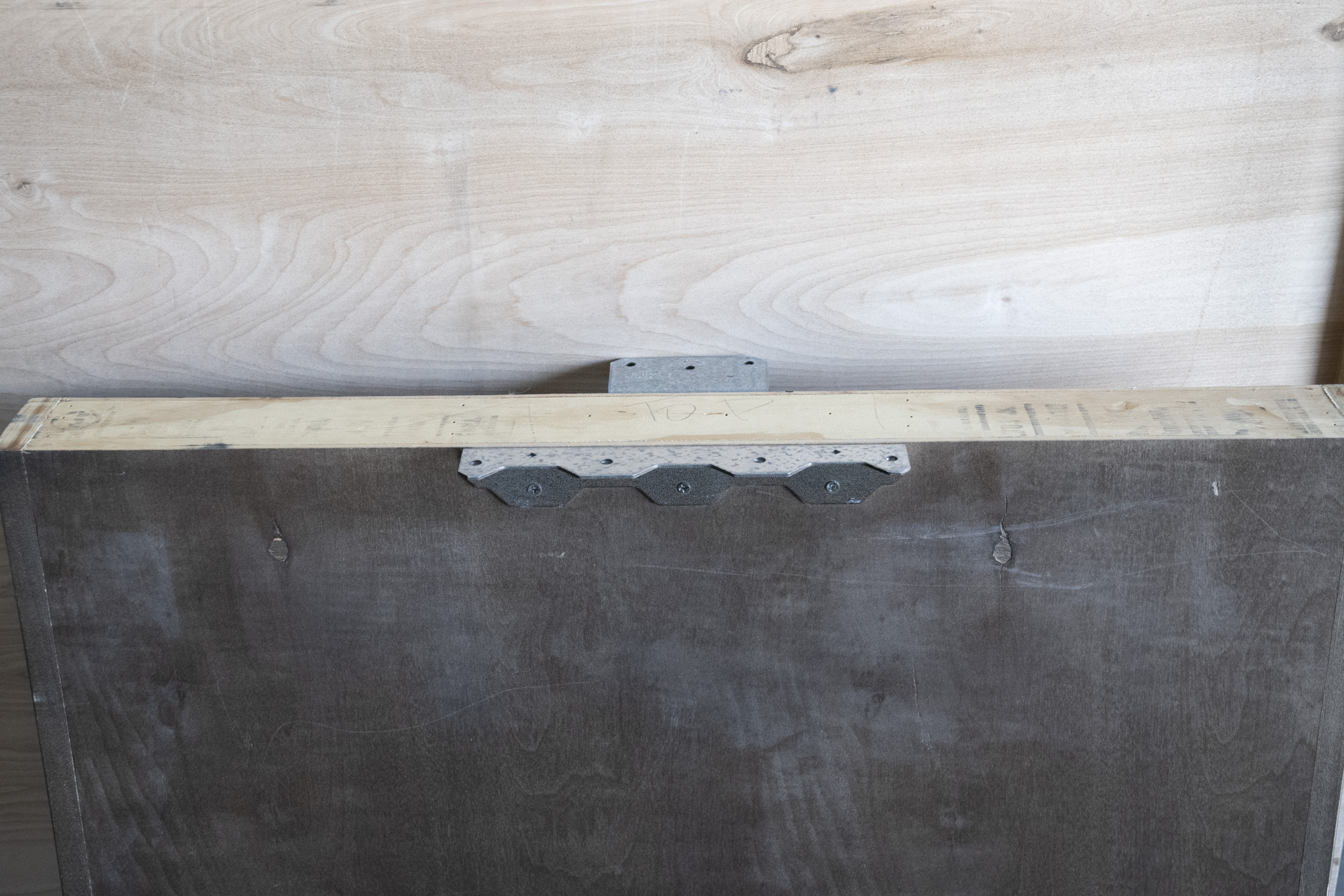 Faux Stone Top Dining Table