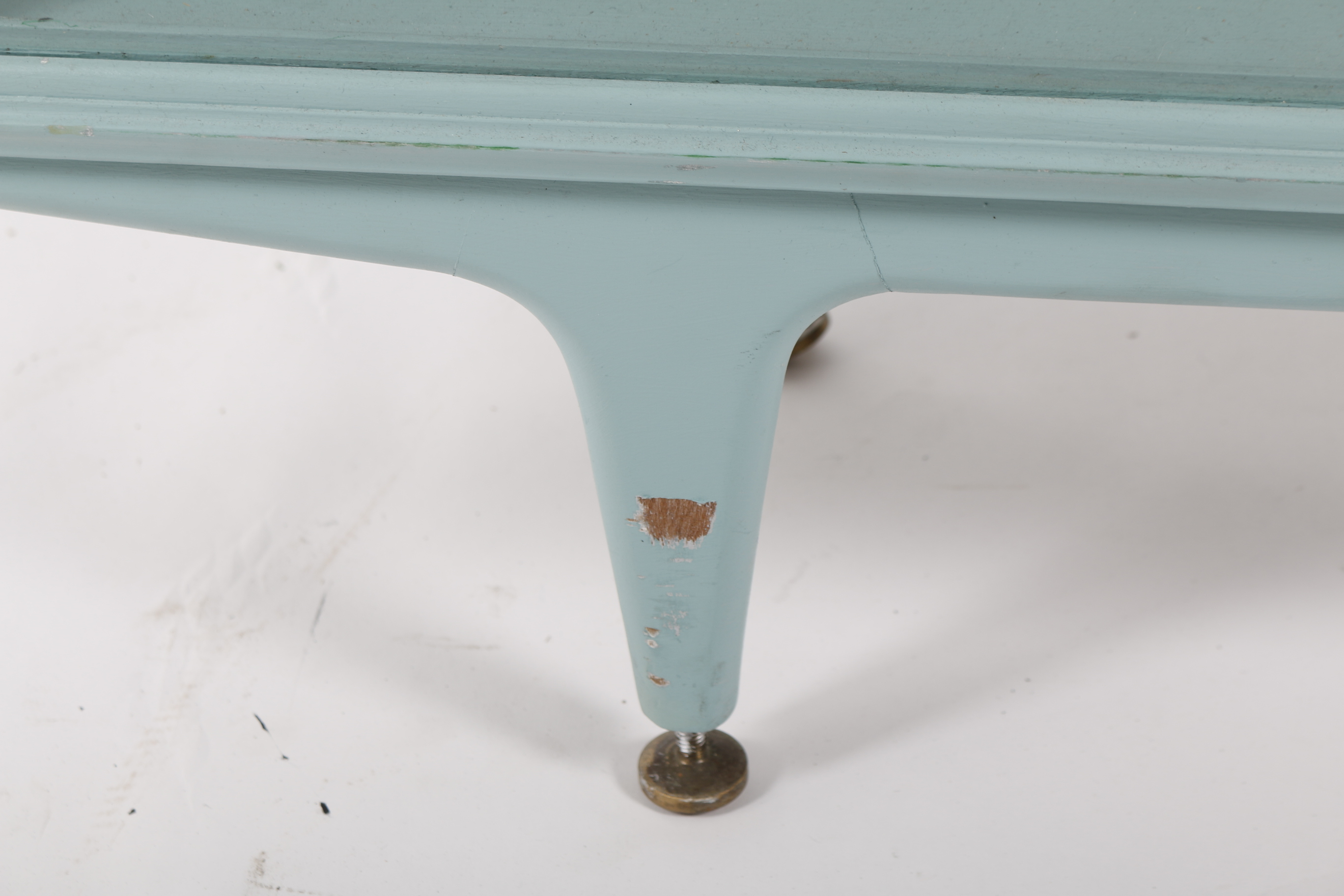 Mid Century Modern Painted Display Cabinet