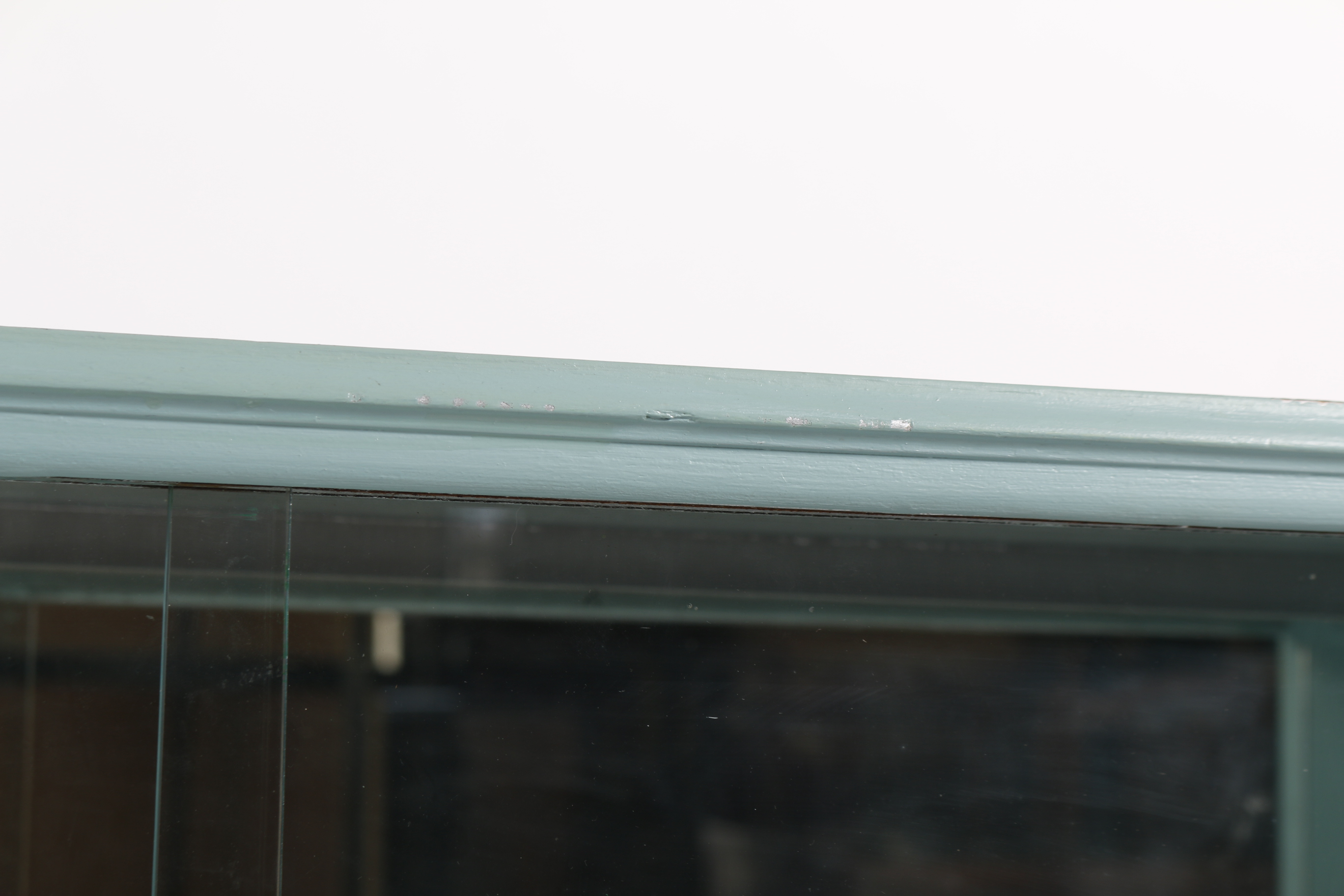 Mid Century Modern Painted Display Cabinet