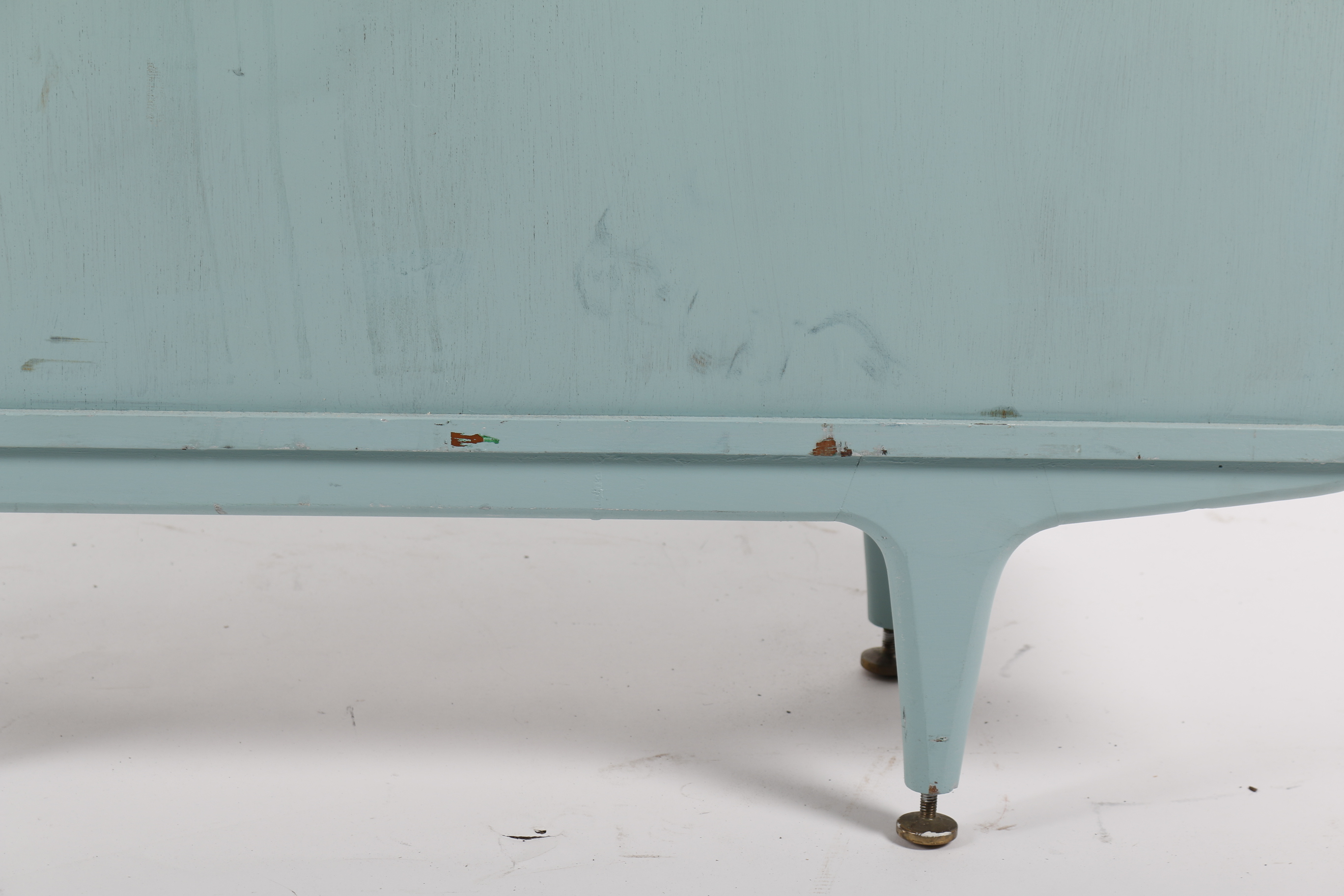 Mid Century Modern Painted Display Cabinet