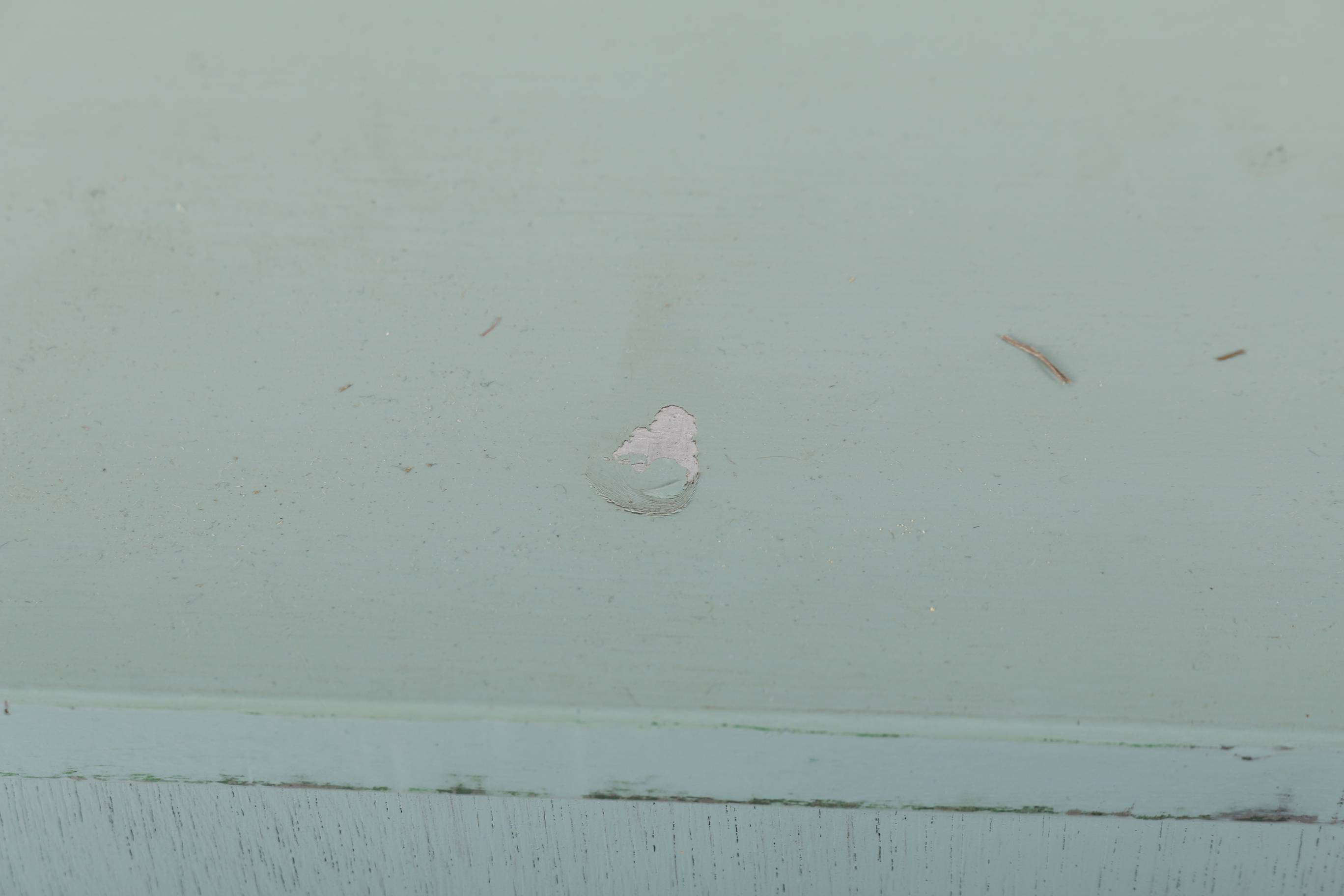 Mid Century Modern Painted Display Cabinet