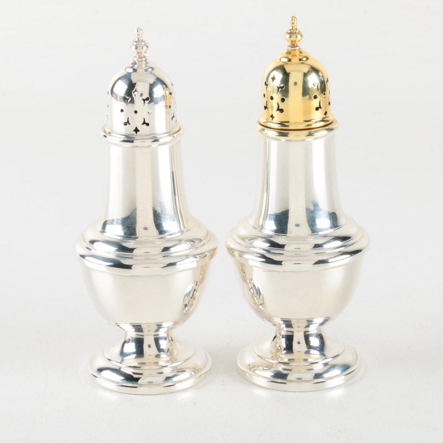 Gorham Sterling Silver Salt and Pepper Shakers