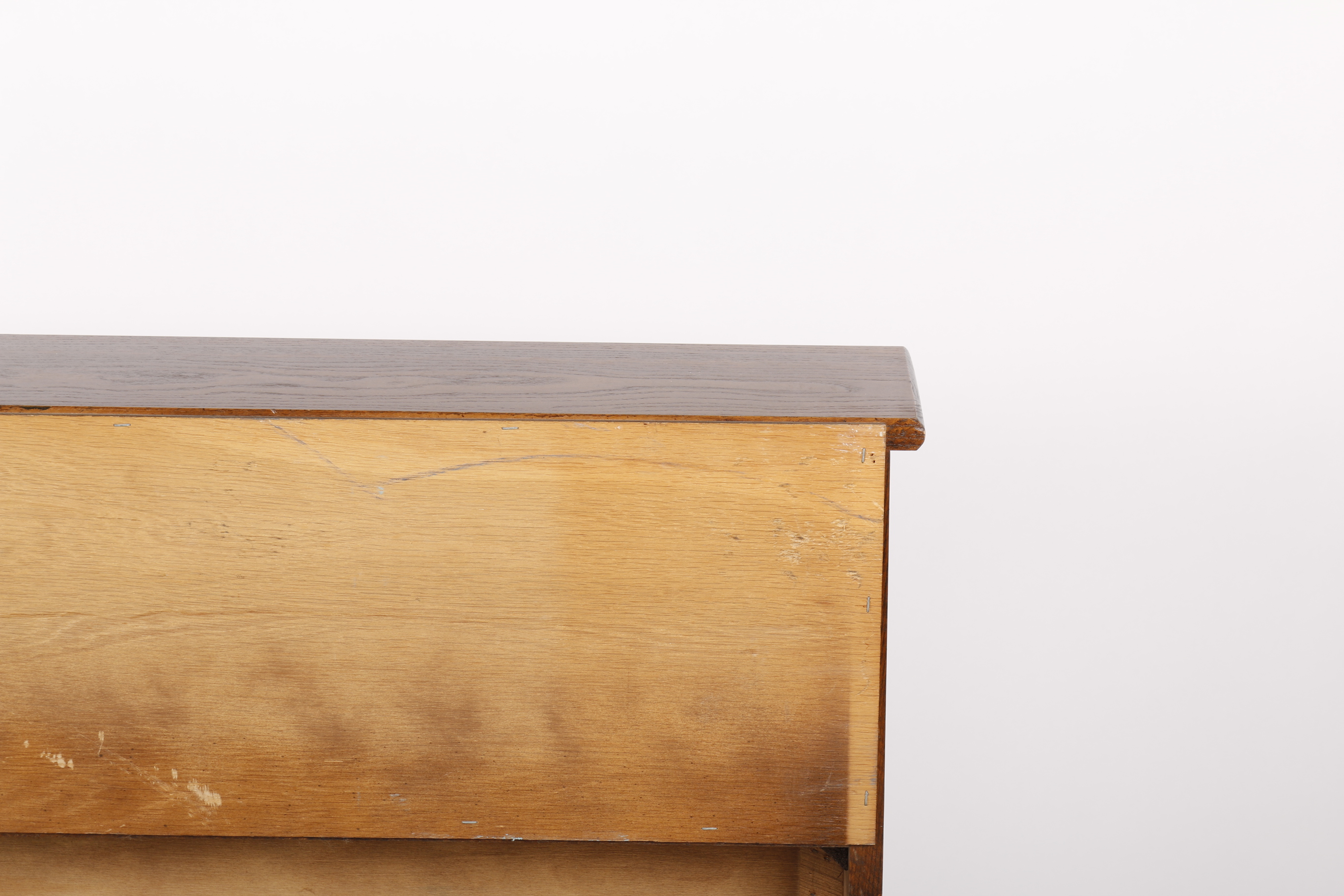 Vintage Full-Size Storage Headboard