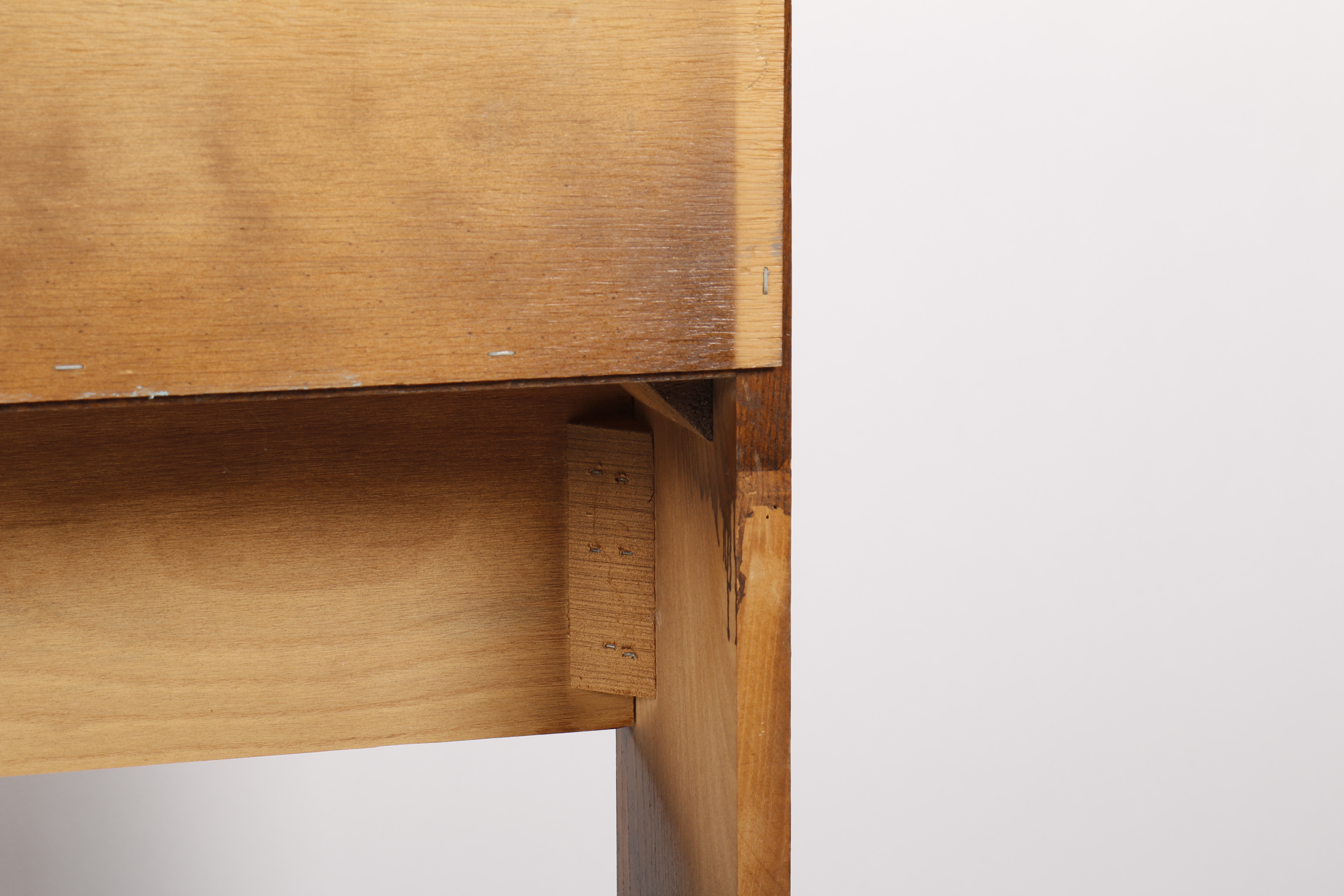 Vintage Full-Size Storage Headboard