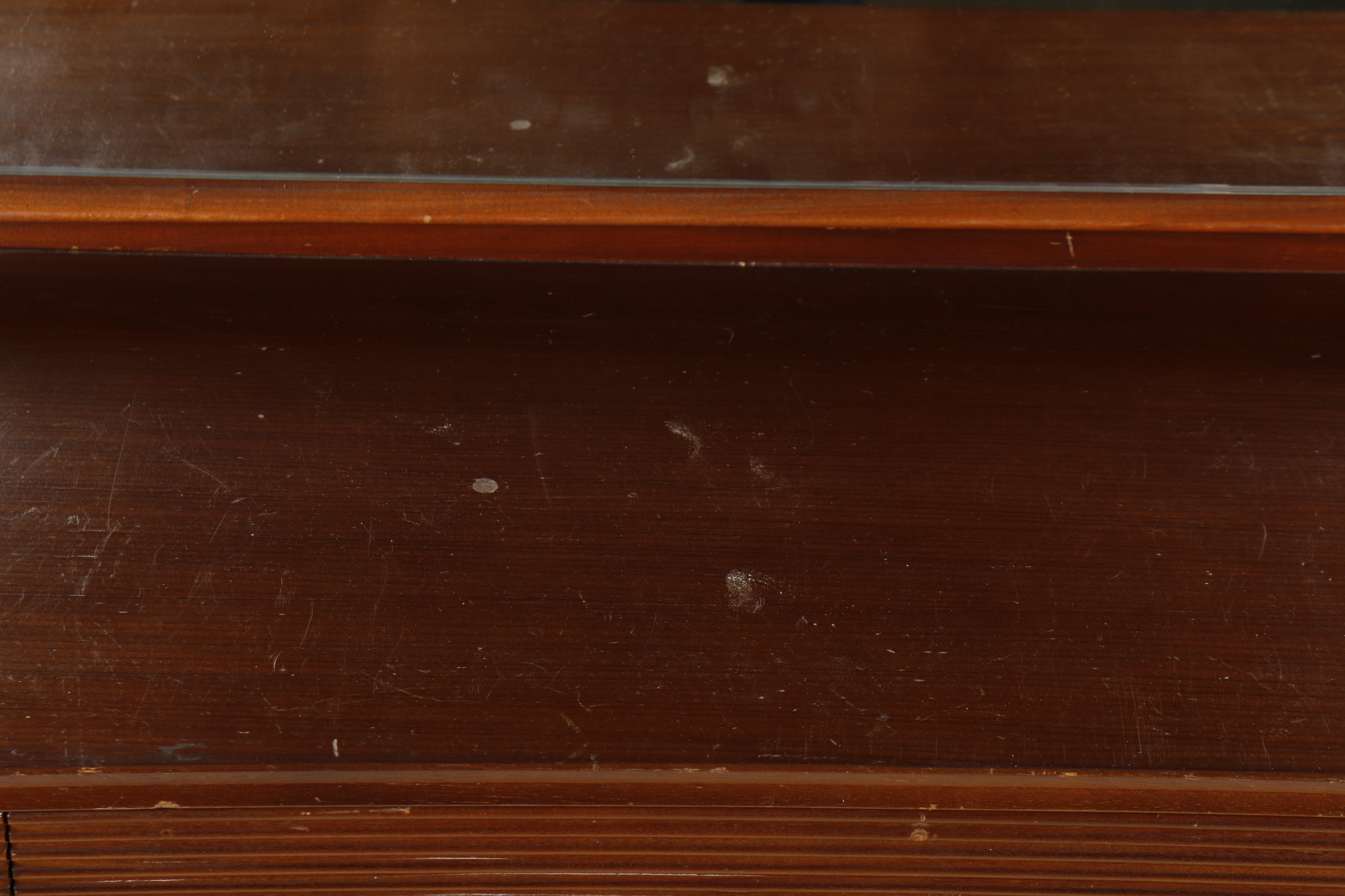 Mid Century Modern Mahogany Sideboard with Mirror