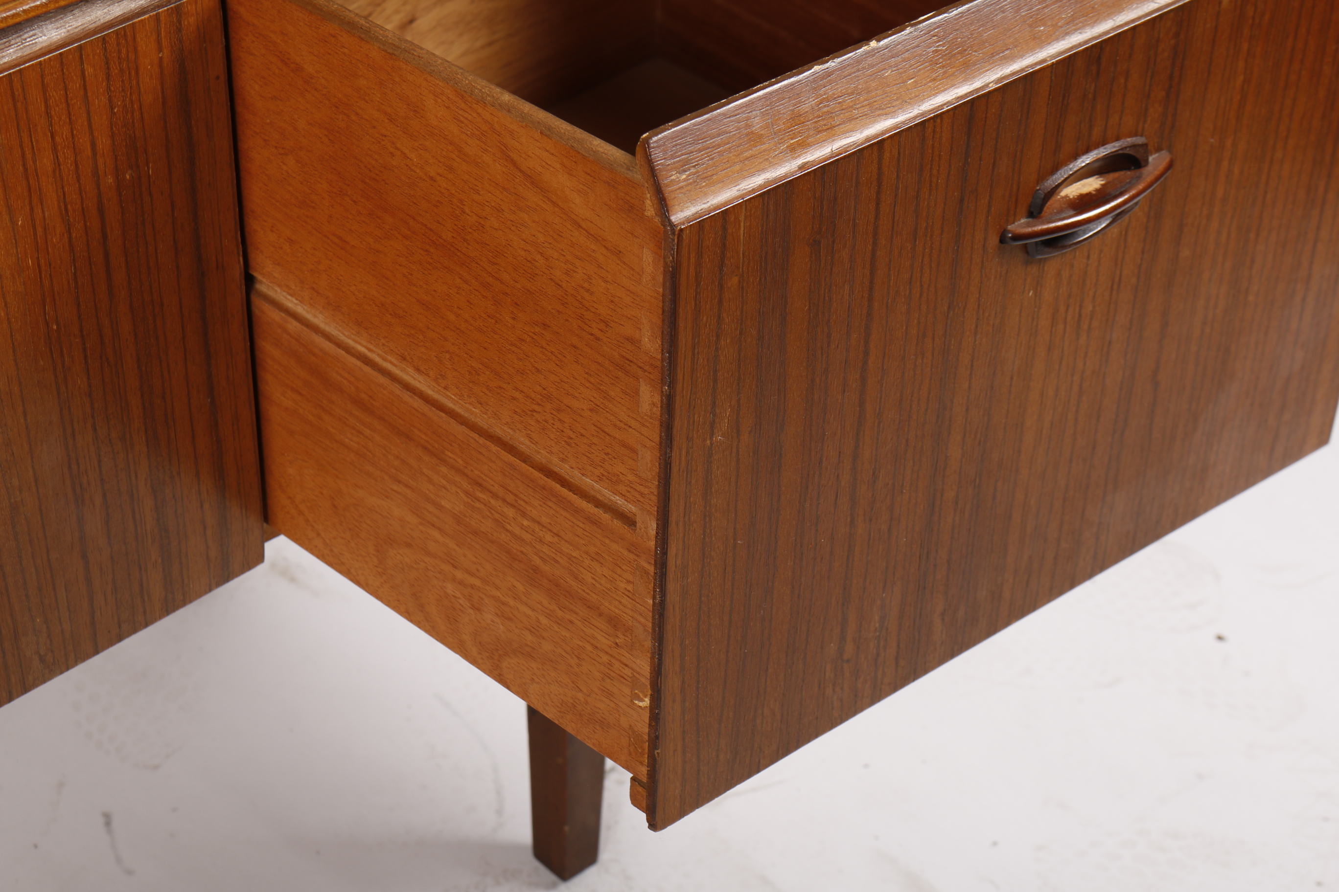 Mid Century Modern Mahogany Sideboard with Mirror