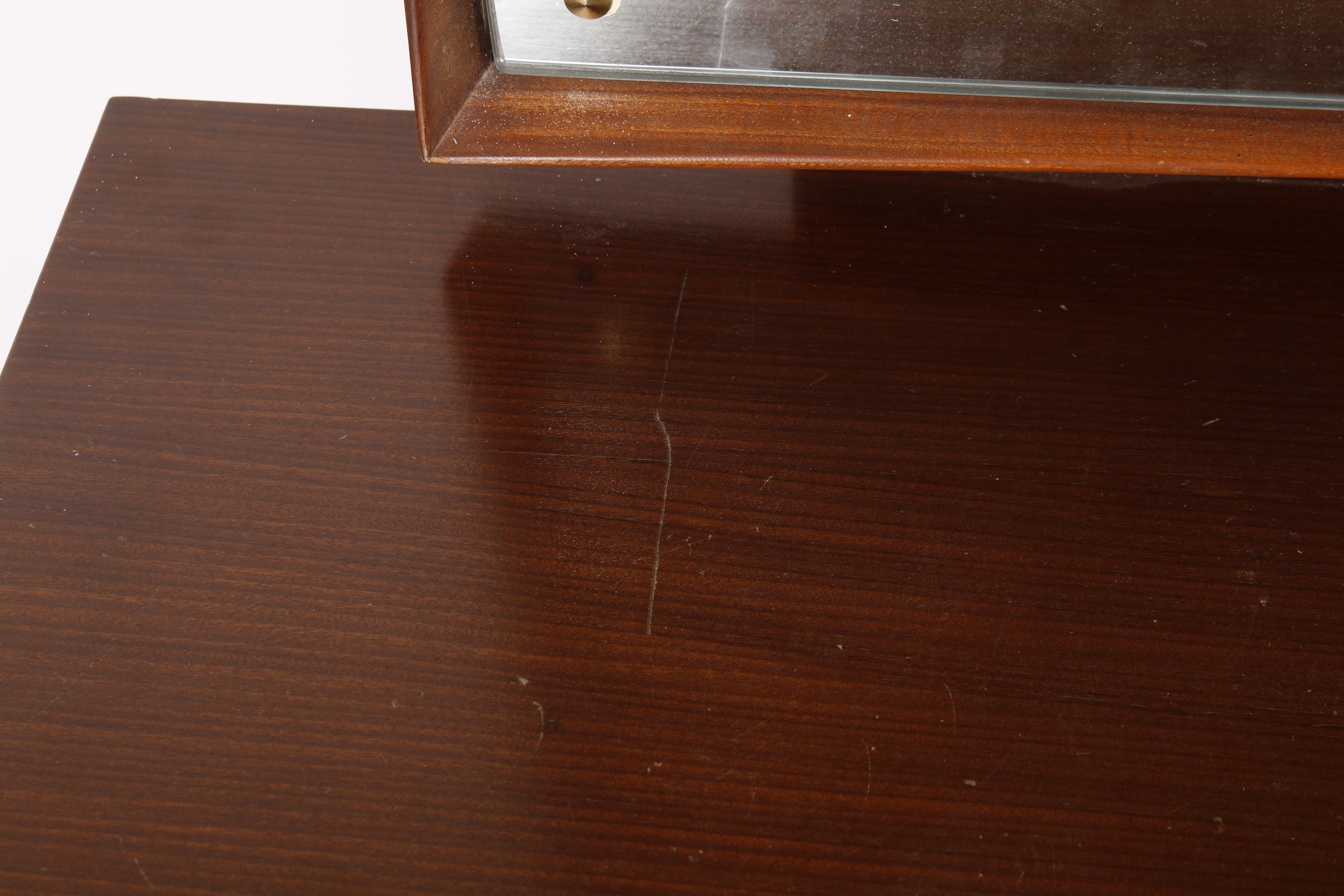 Mid Century Modern Mahogany Sideboard with Mirror