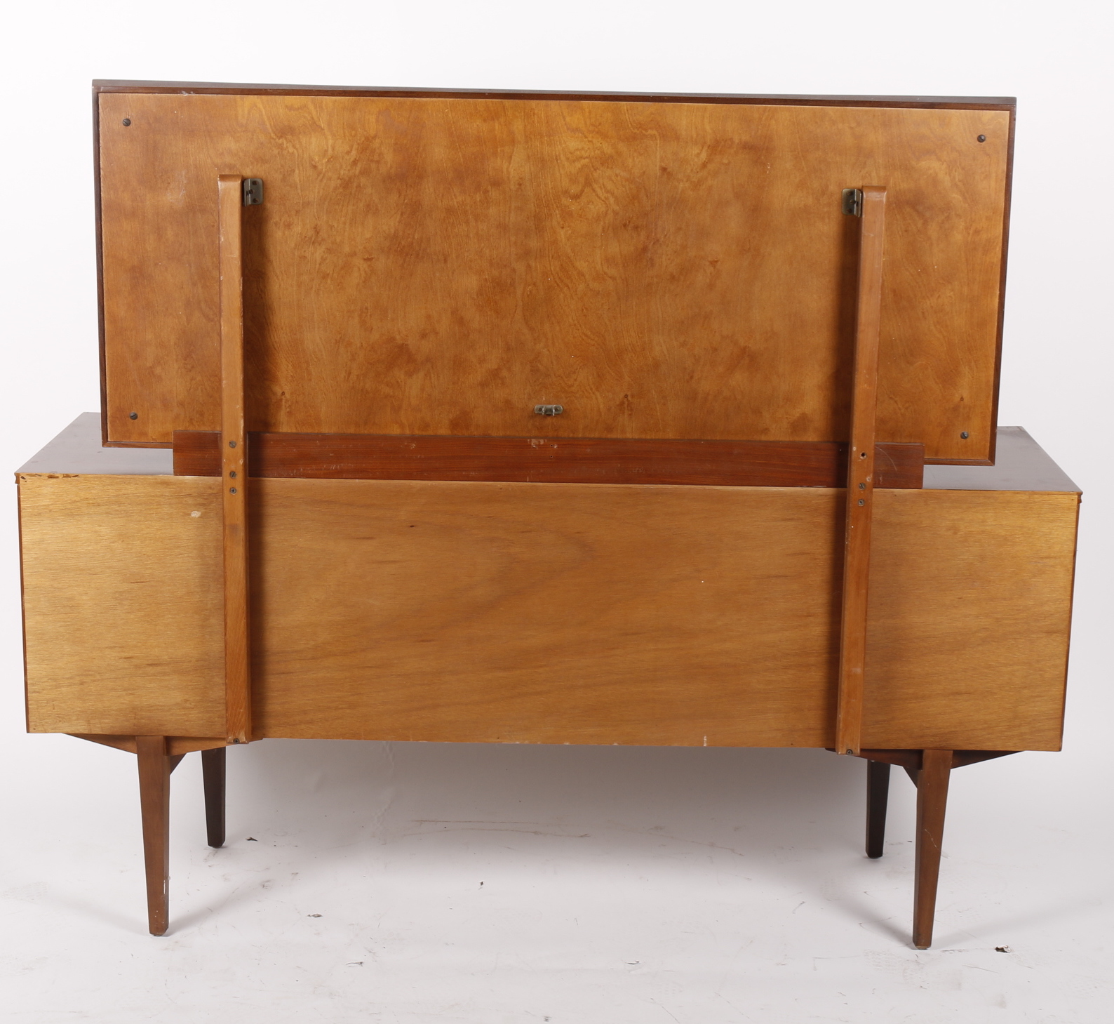 Mid Century Modern Mahogany Sideboard with Mirror
