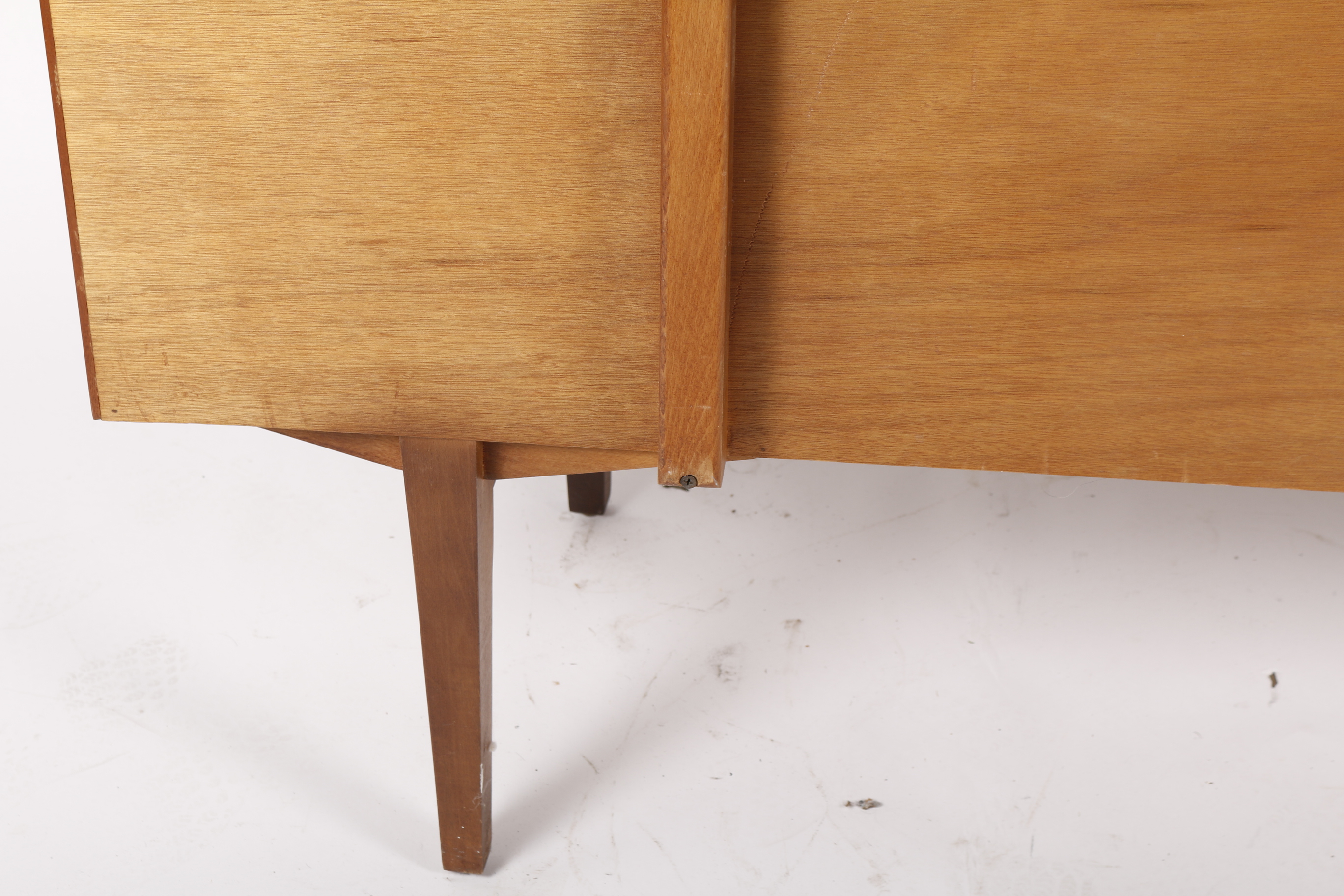 Mid Century Modern Mahogany Sideboard with Mirror