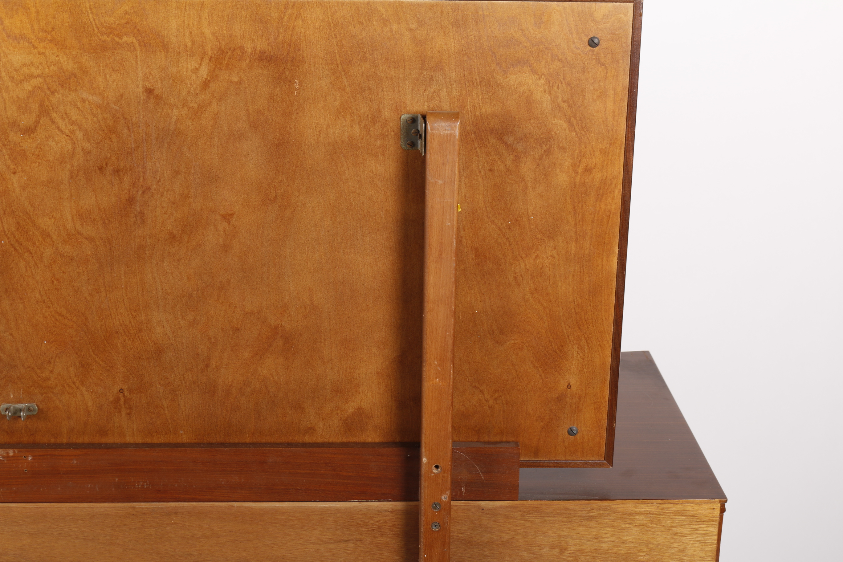 Mid Century Modern Mahogany Sideboard with Mirror