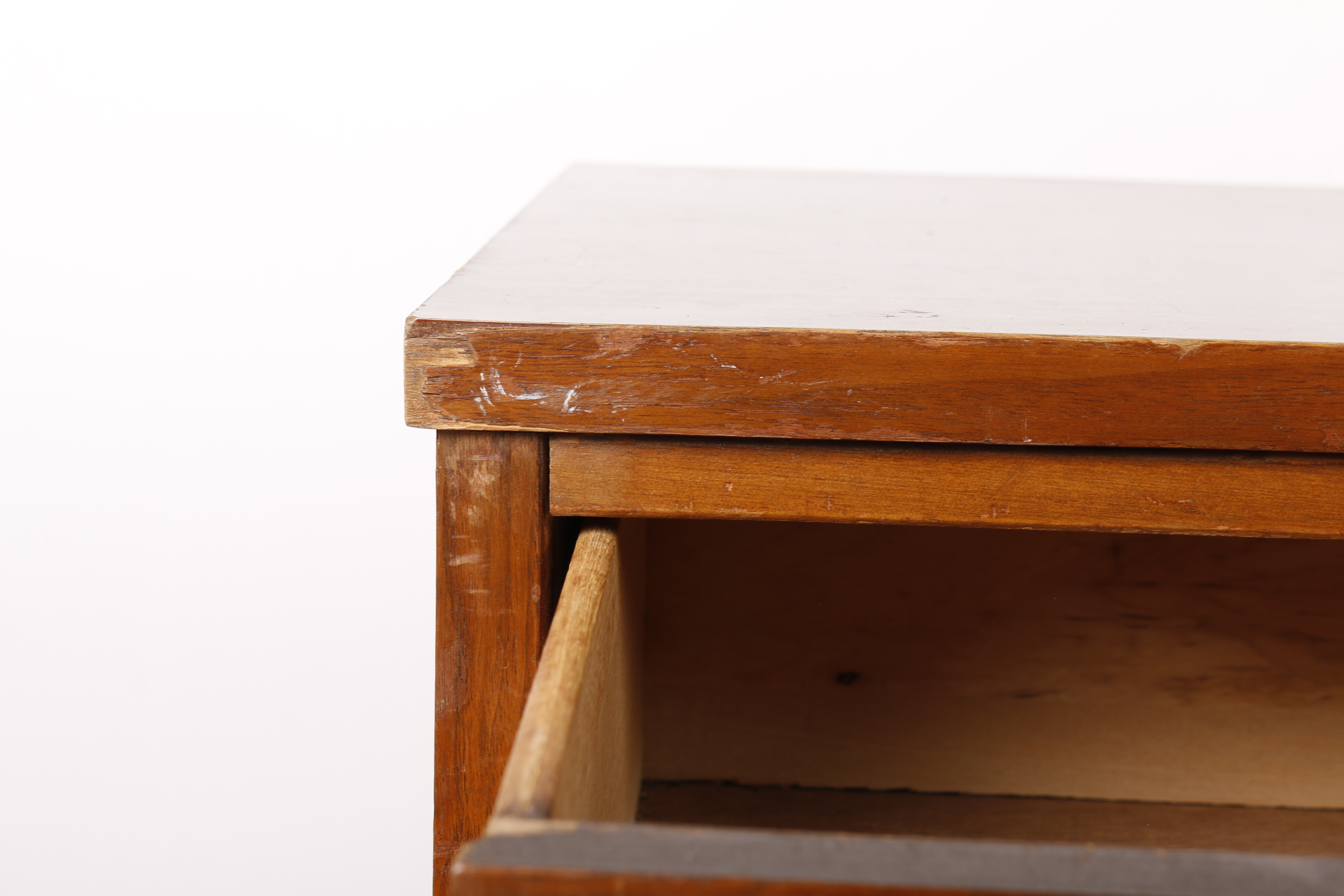 Mid Century Modern Walnut Double Dresser by Ward Furniture