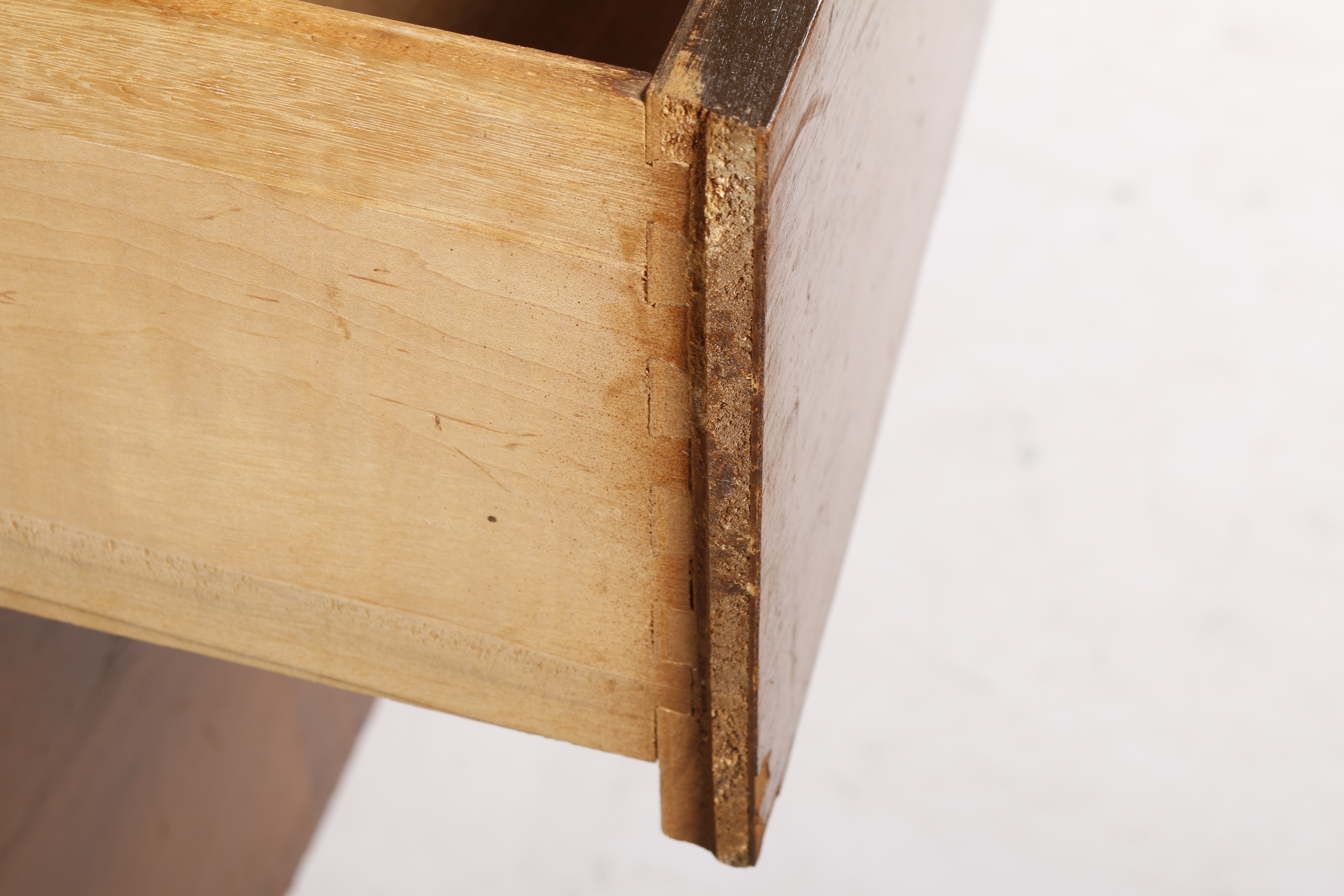 Mid Century Modern Walnut Double Dresser by Ward Furniture