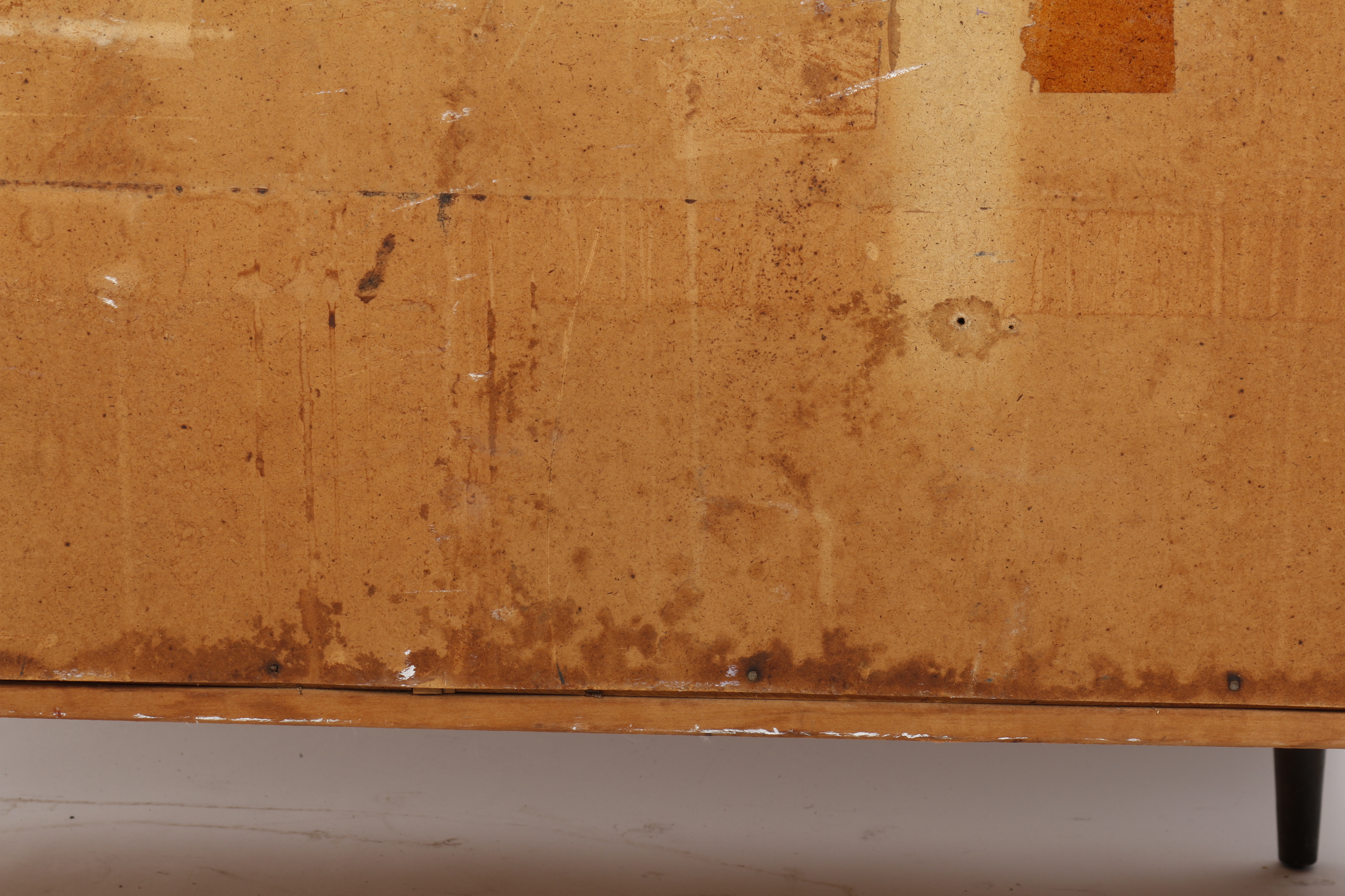 Mid Century Modern Walnut Double Dresser by Ward Furniture