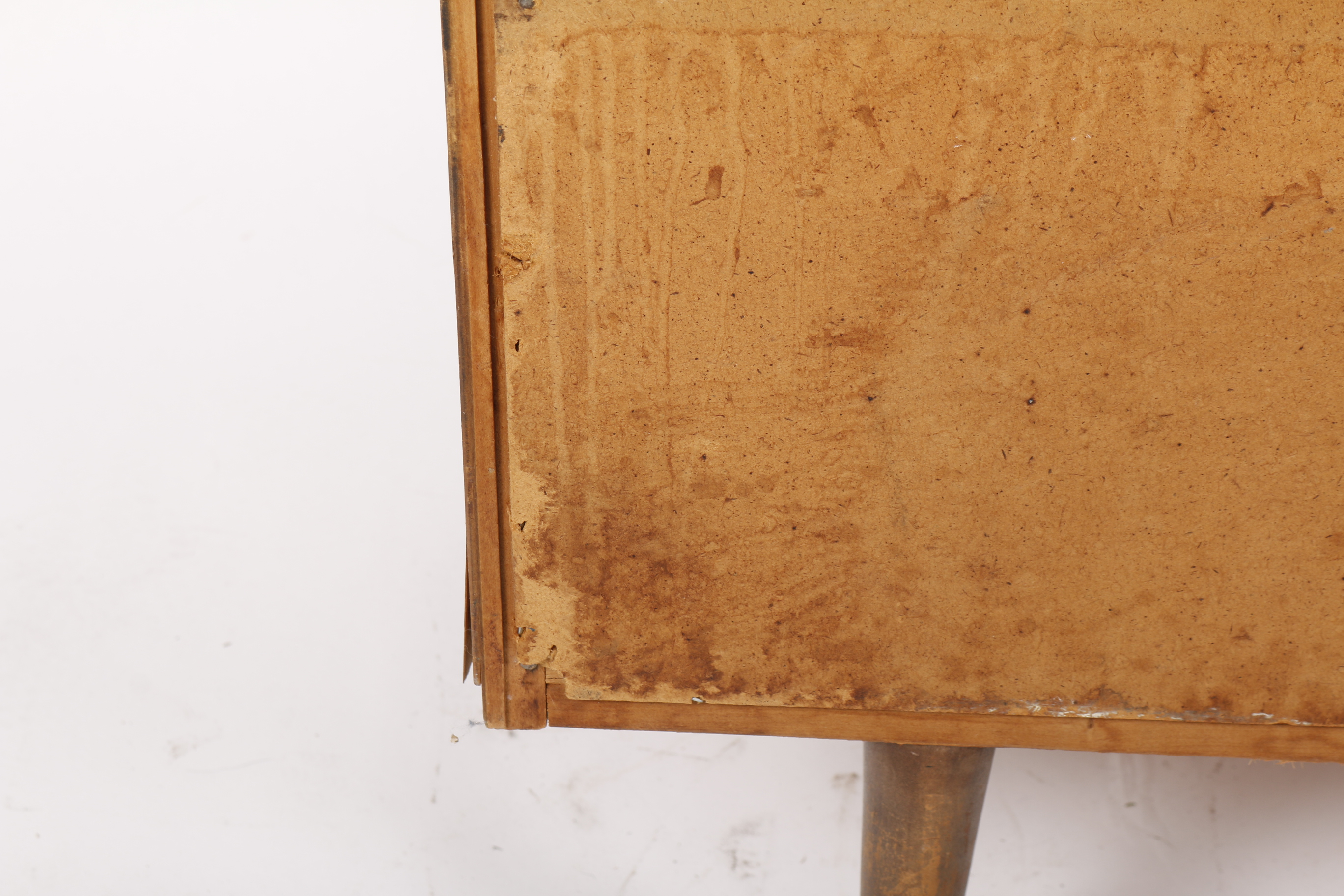 Mid Century Modern Walnut Double Dresser by Ward Furniture