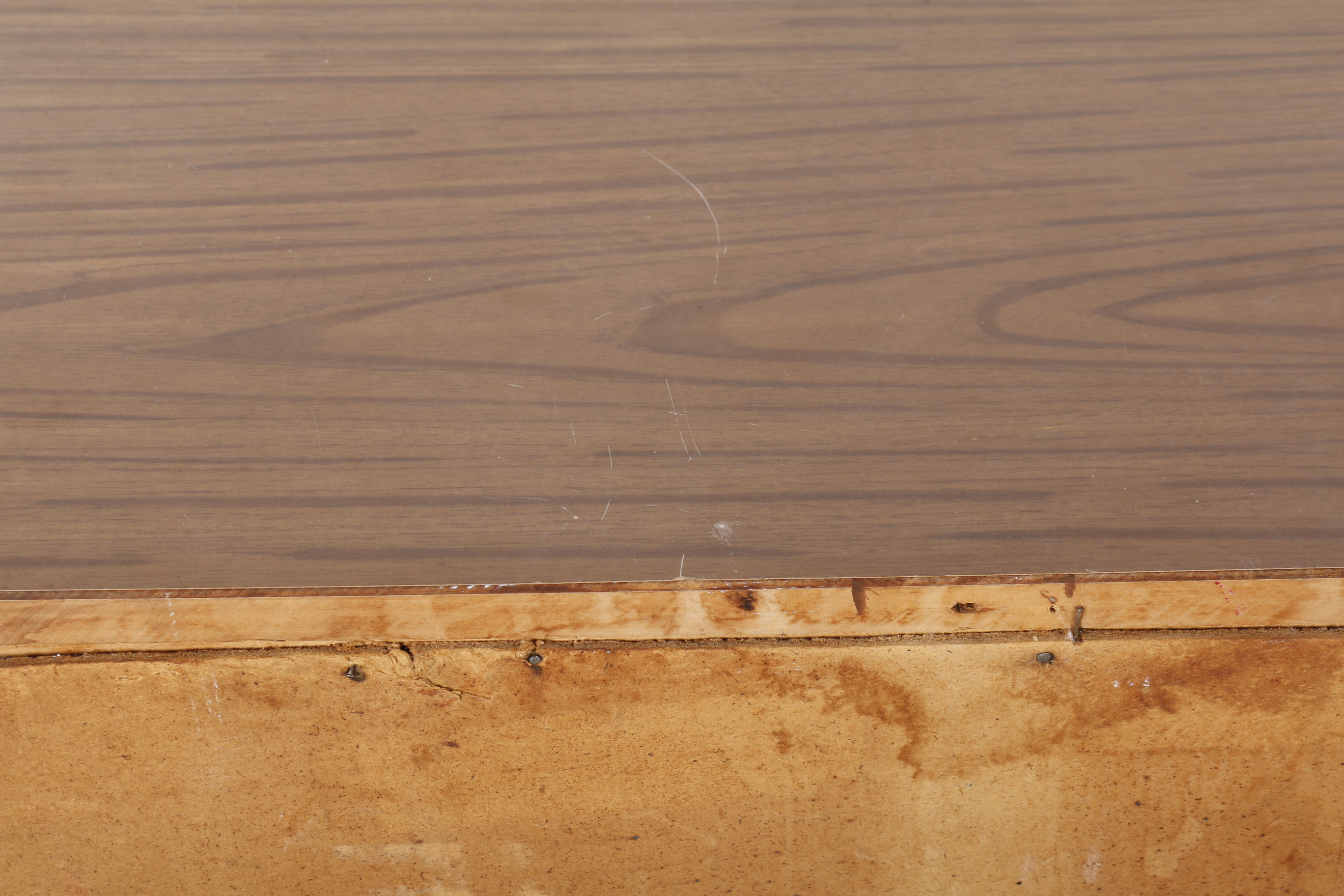 Mid Century Modern Walnut Double Dresser by Ward Furniture