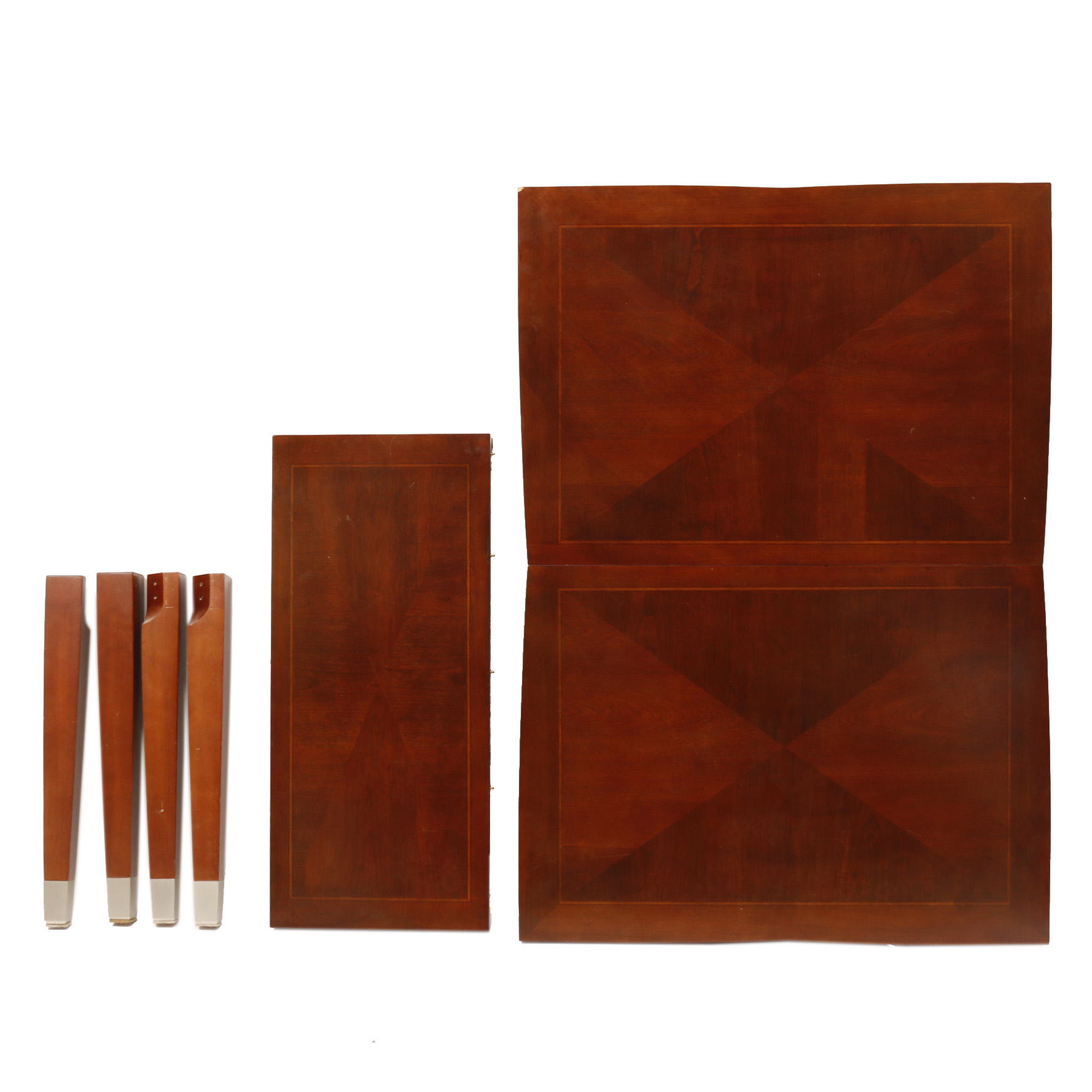 Parquet Top Dining Table